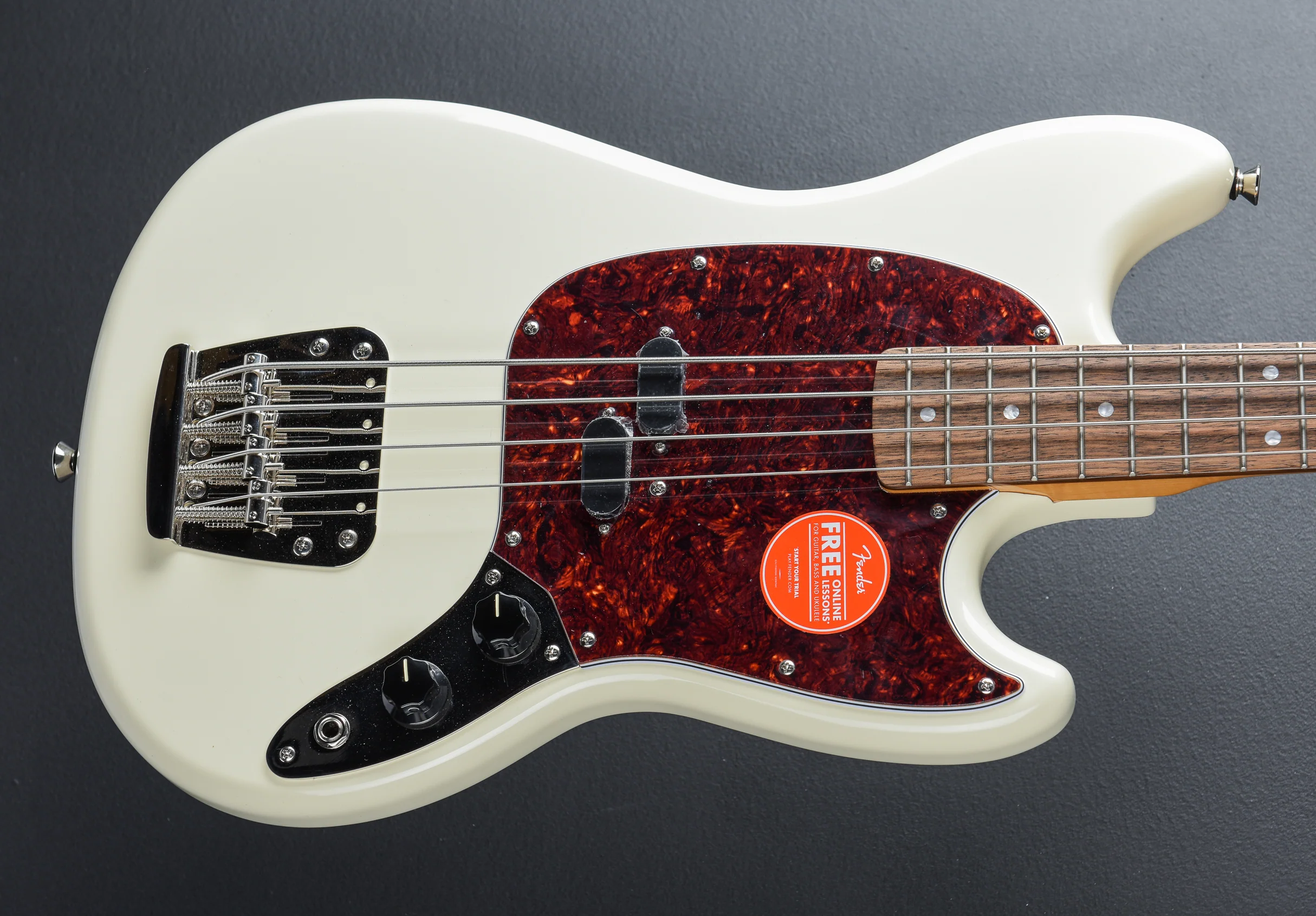 Classic Vibe 60’s Mustang Bass - Olympic White