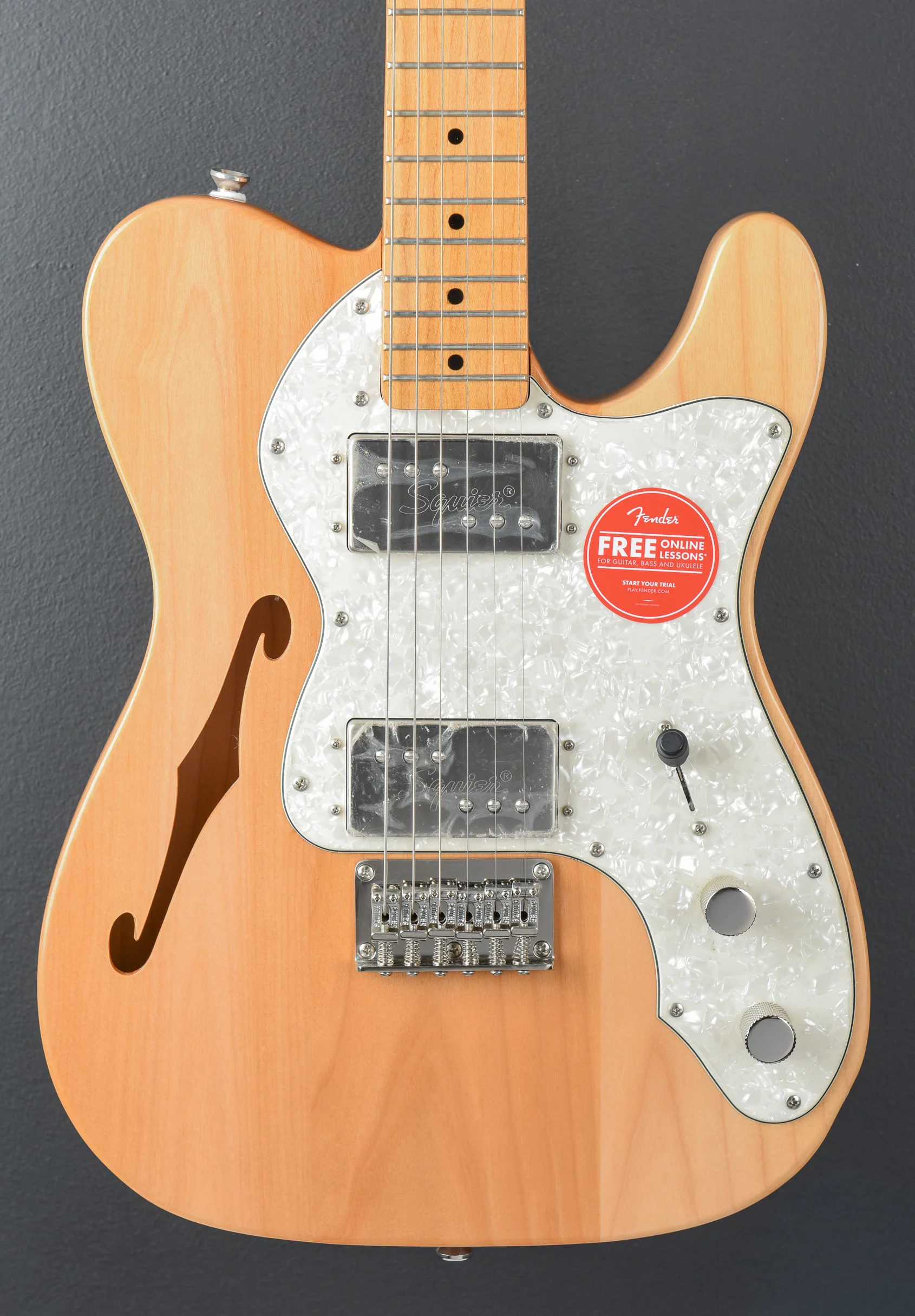Classic Vibe 70ās Telecaster Thinline - Natural - Image 2