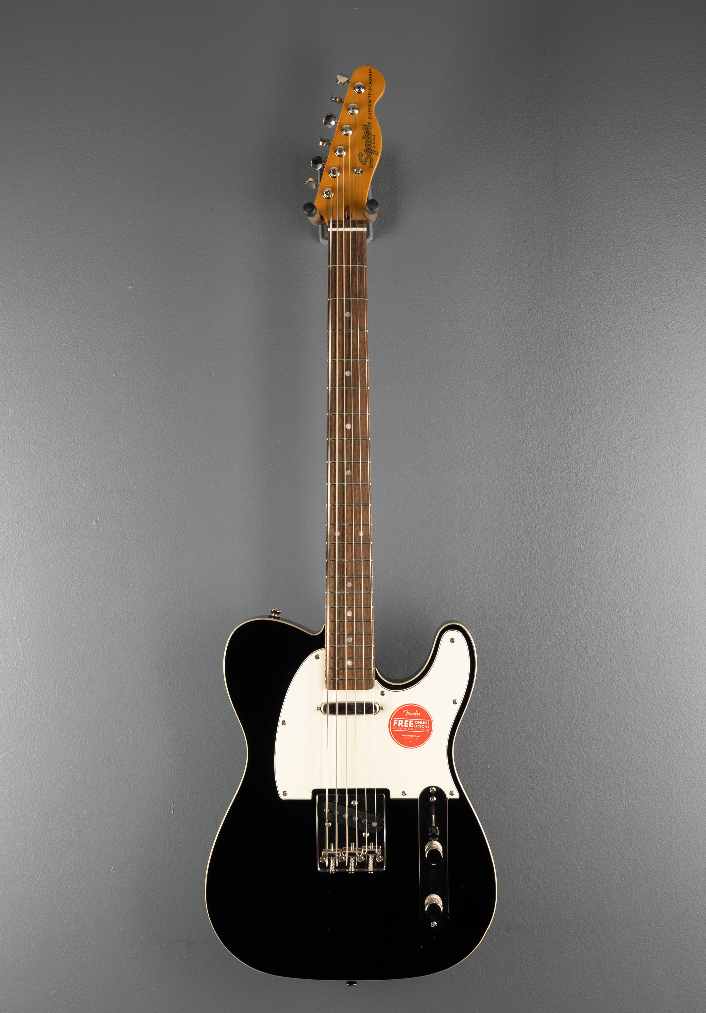 Classic Vibe Baritone Custom Telecaster - Black - Image 3