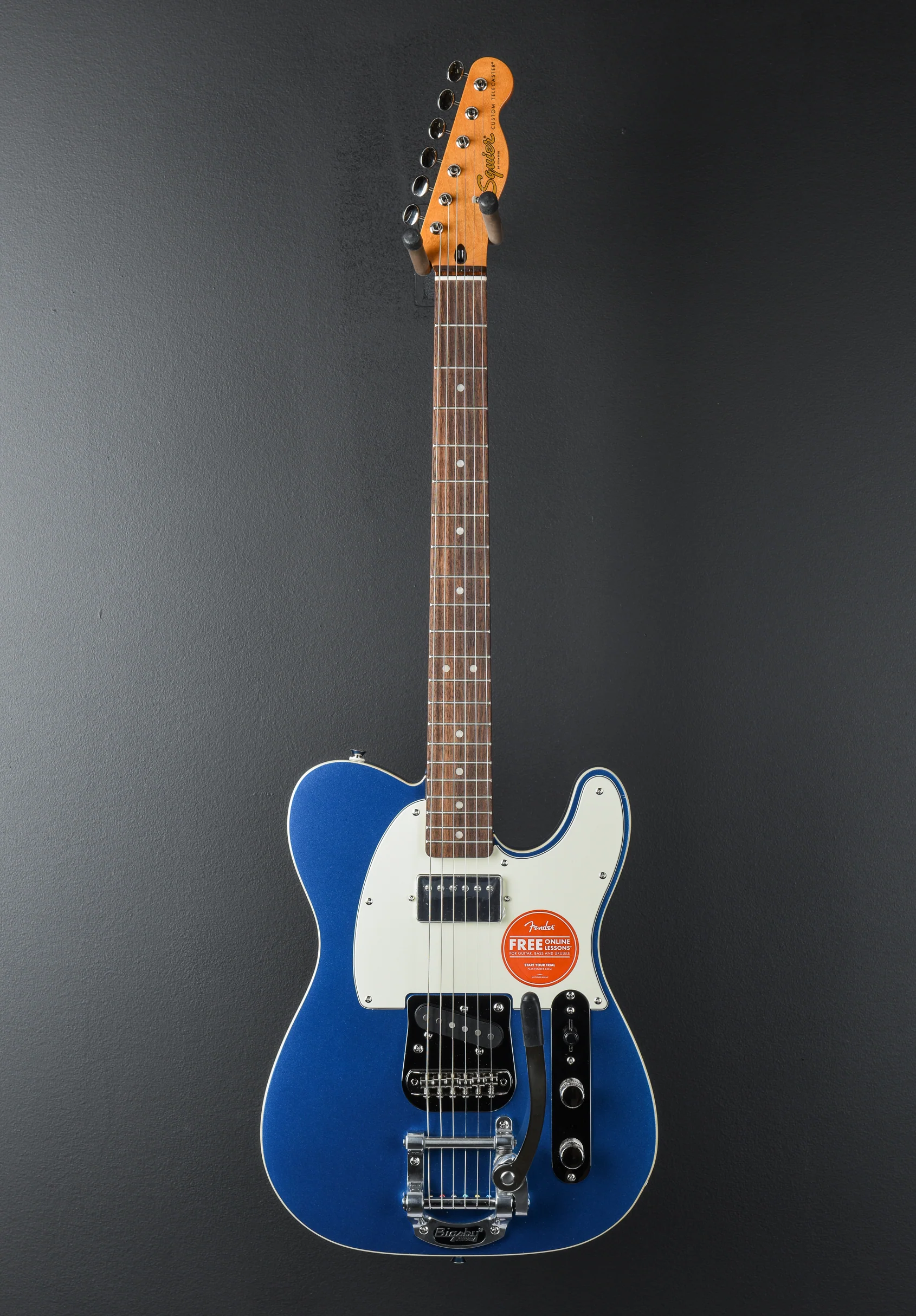 Classic Vibe Custom Telecaster SH w/Bigsby - Lake Placid Blue - Image 3