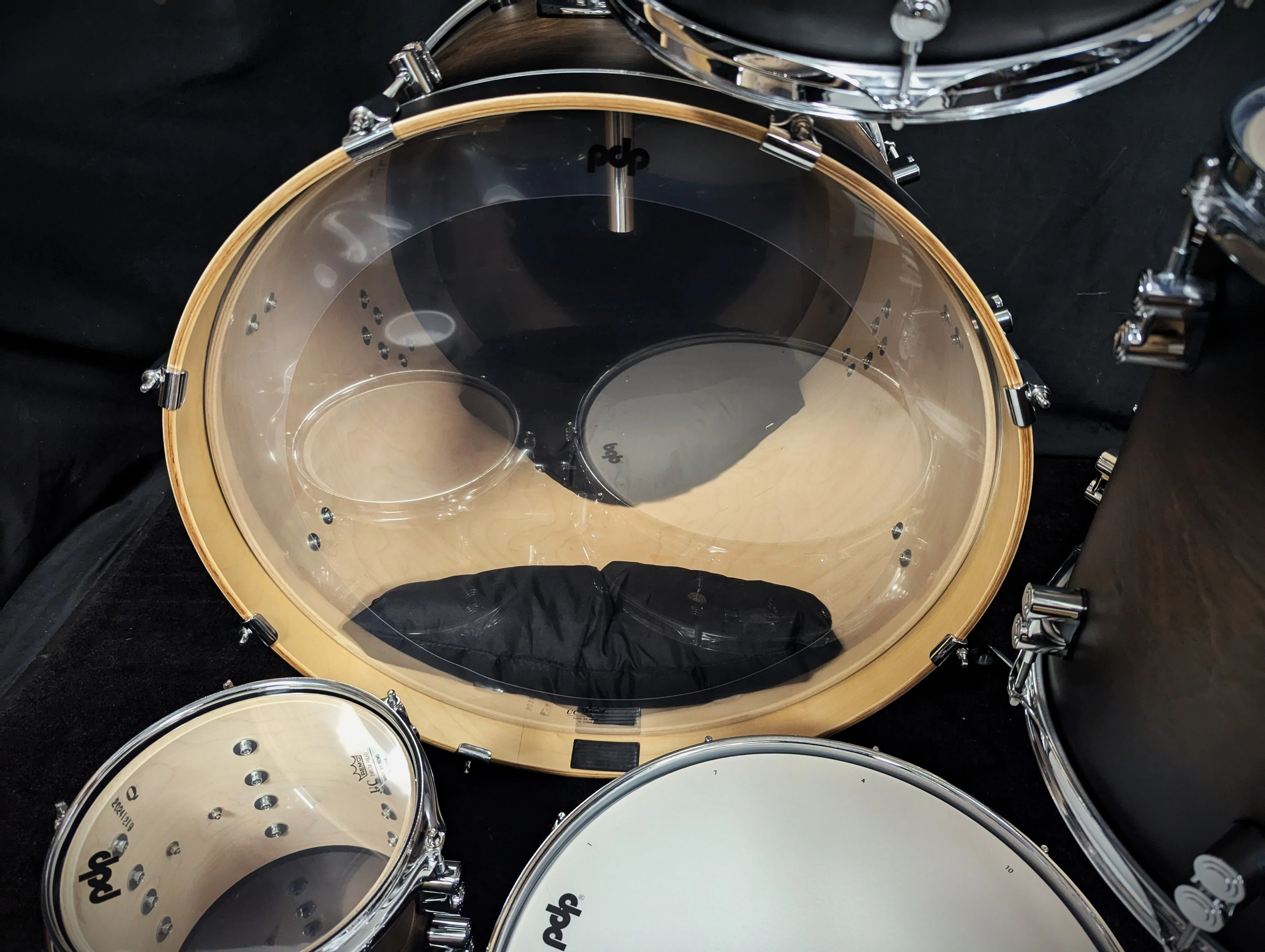 Concept Maple 7-Piece Shell Pack Charcoal Satin Burst - Image 13