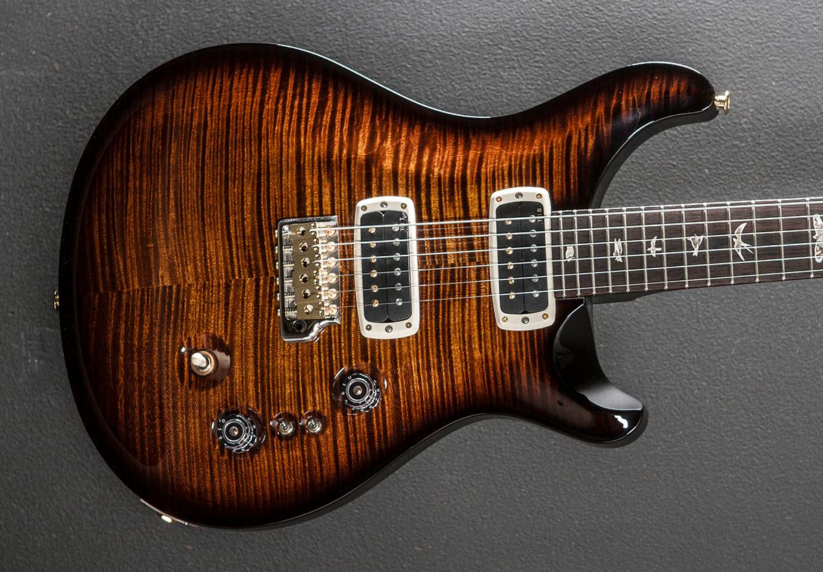 Custom 24-08 10 Top - Black Gold Wraparound Burst