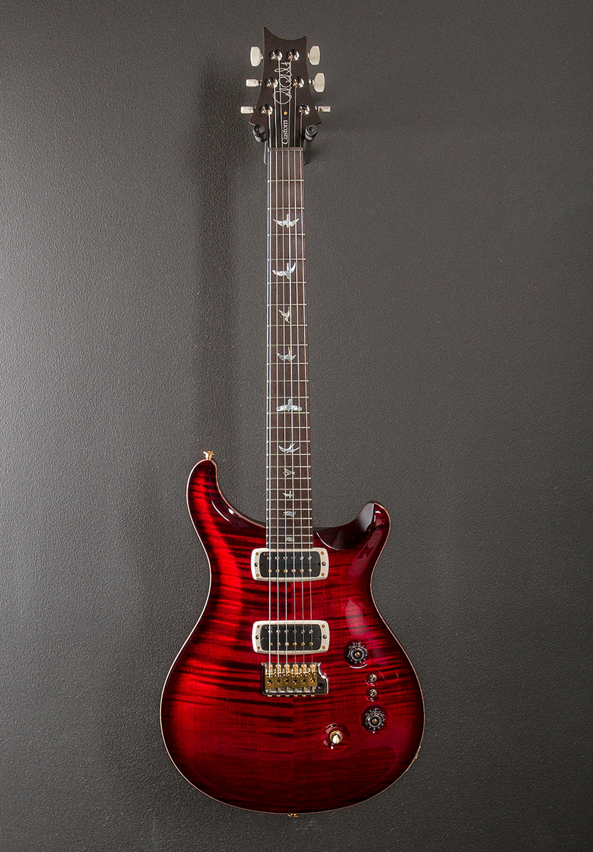 Custom 24-08 Wood Library Limited - Fire Red Burst w/Brazilian - Image 3