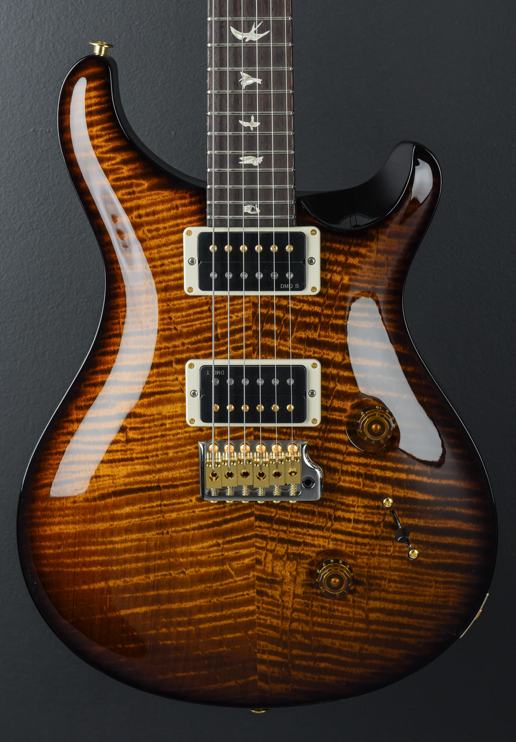 Custom 24 10 Top - Black Gold Wraparound Burst - Image 2