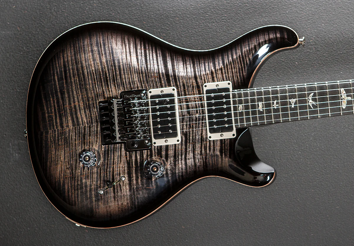 Custom 24 "Floyd" 10 Top - Charcoal Burst