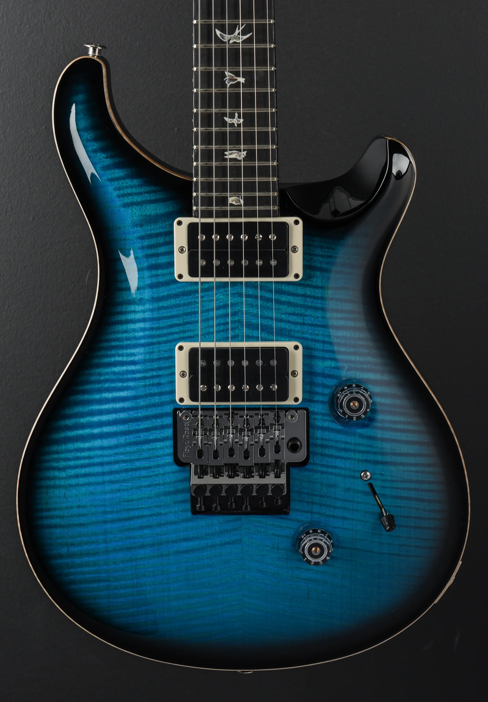 Custom 24 "Floyd" 10 Top - Cobalt Smokeburst - Image 2