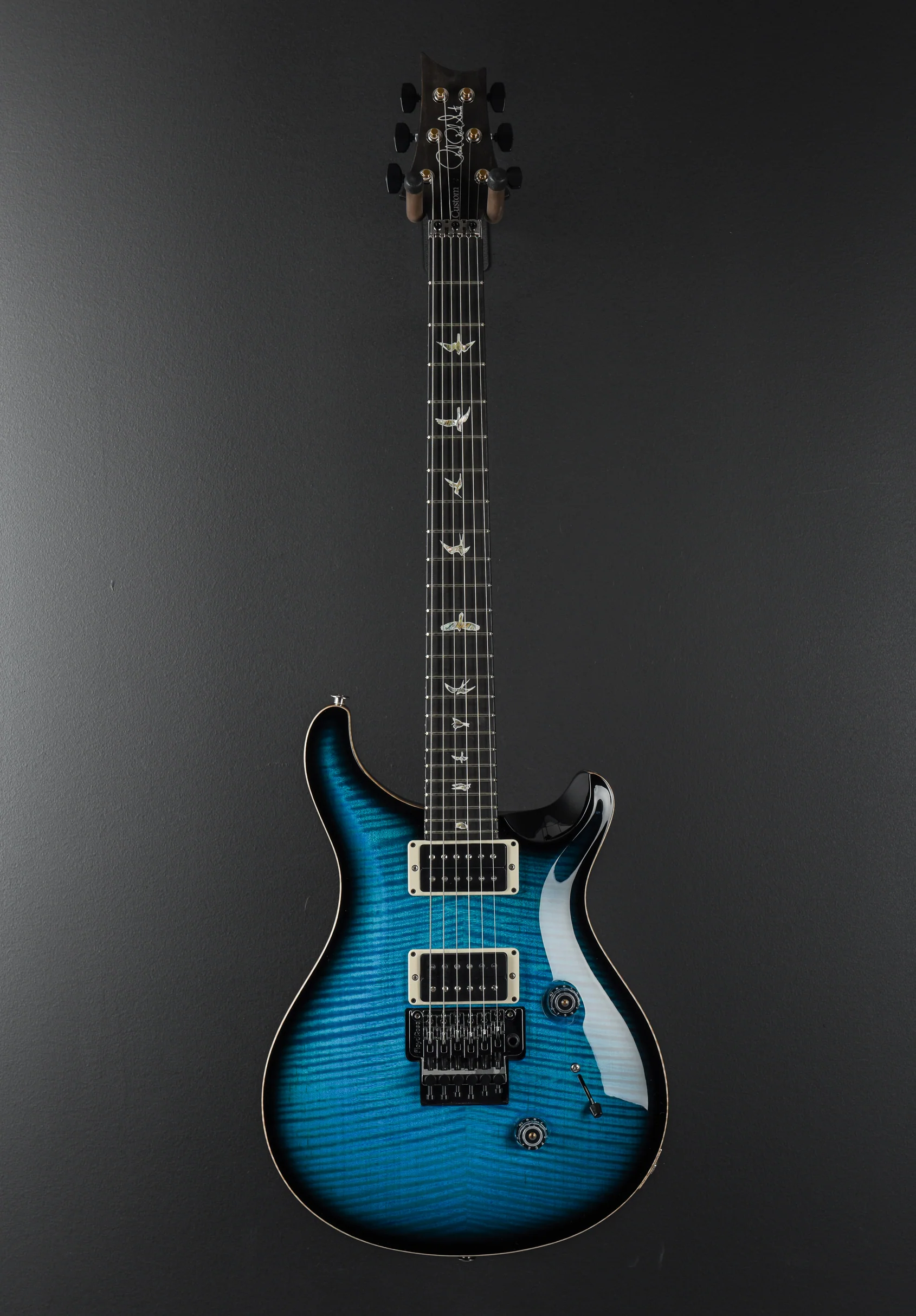 Custom 24 "Floyd" 10 Top - Cobalt Smokeburst - Image 3