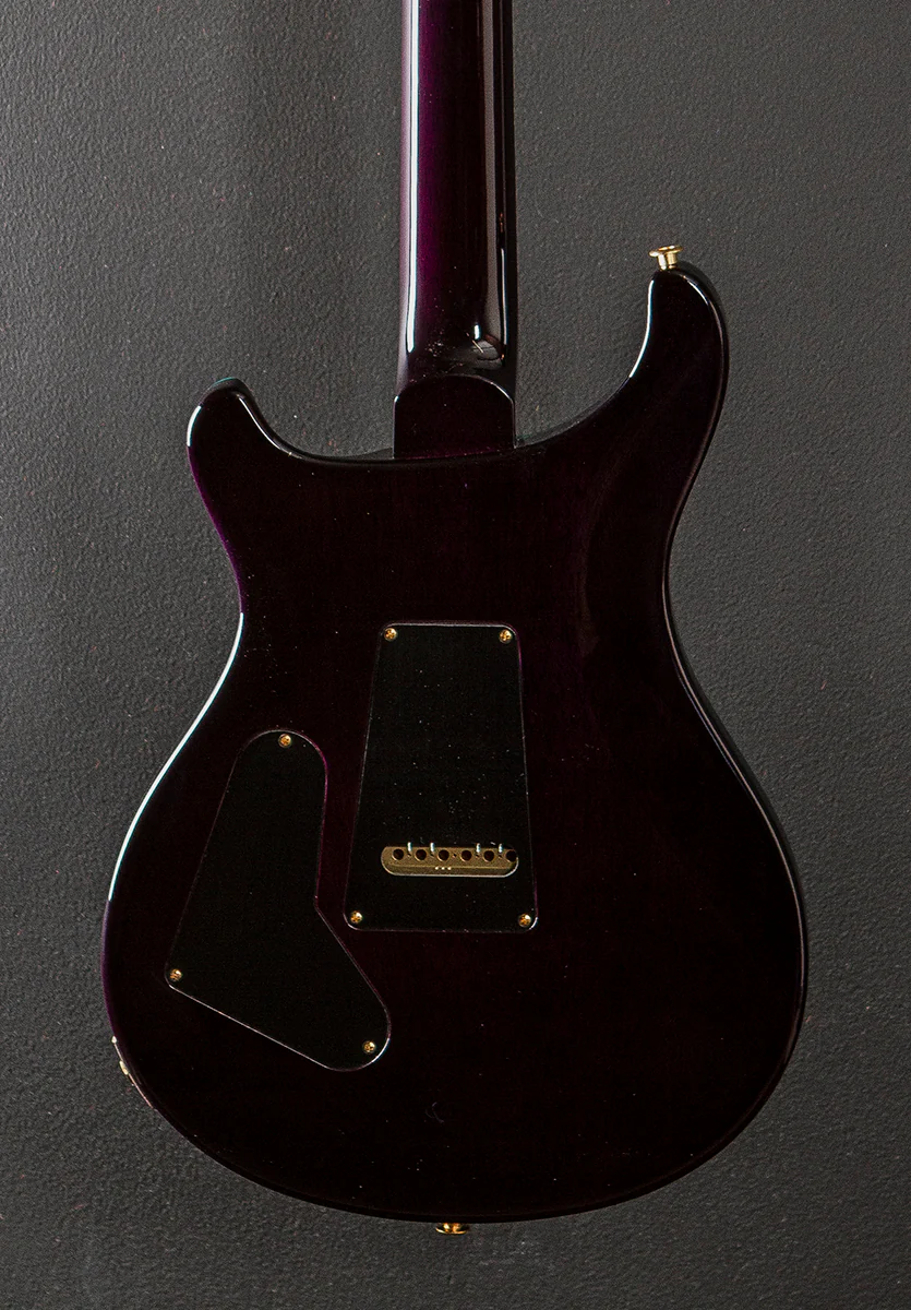 Custom 24 Semi-Hollow Wood Library Limited - Aquableux Purple Burst w/Korina - Image 4