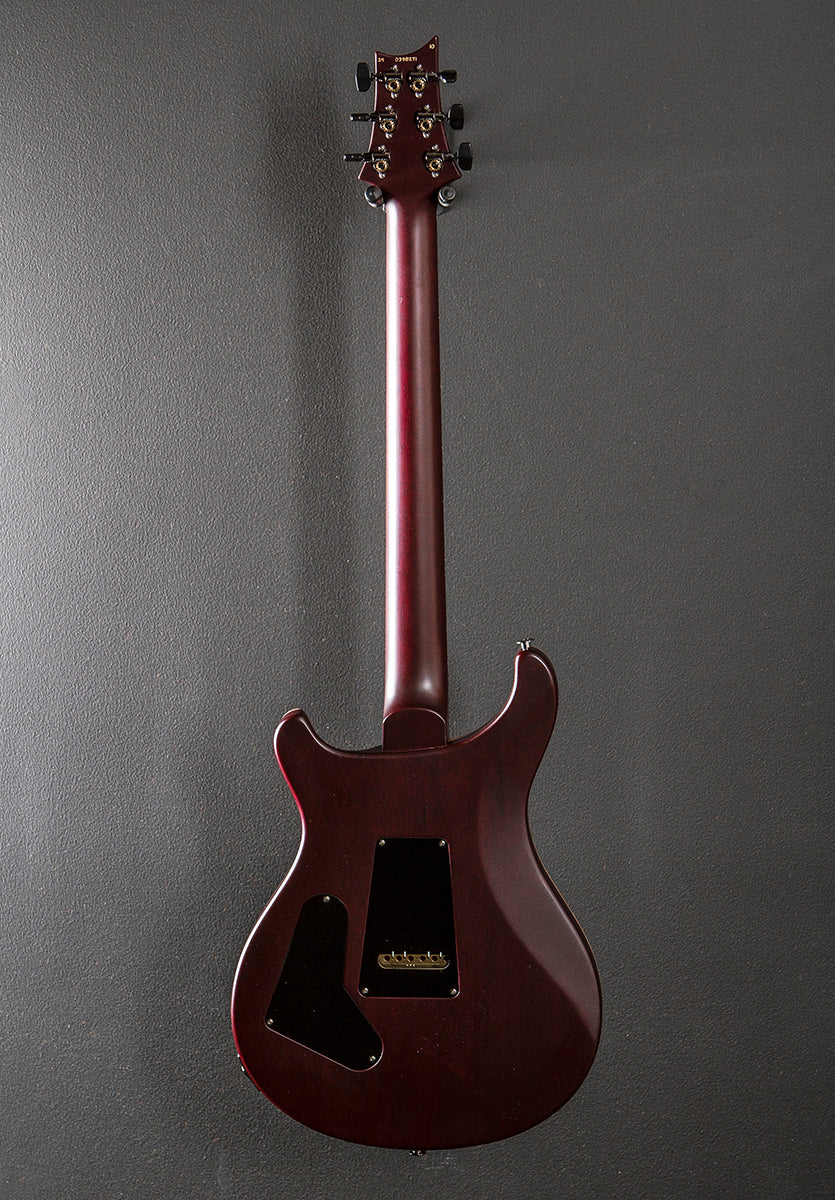 Custom 24 Semi-Hollow Wood Library Limited - Aquableux Purple Burst w/Korina - Image 5