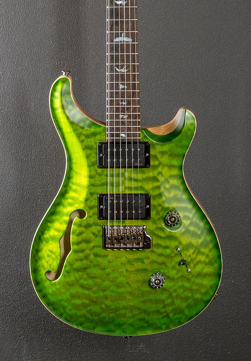 Custom 24 Semi-Hollow Wood Library Limited - Eriza Verde w/Korina - Image 2