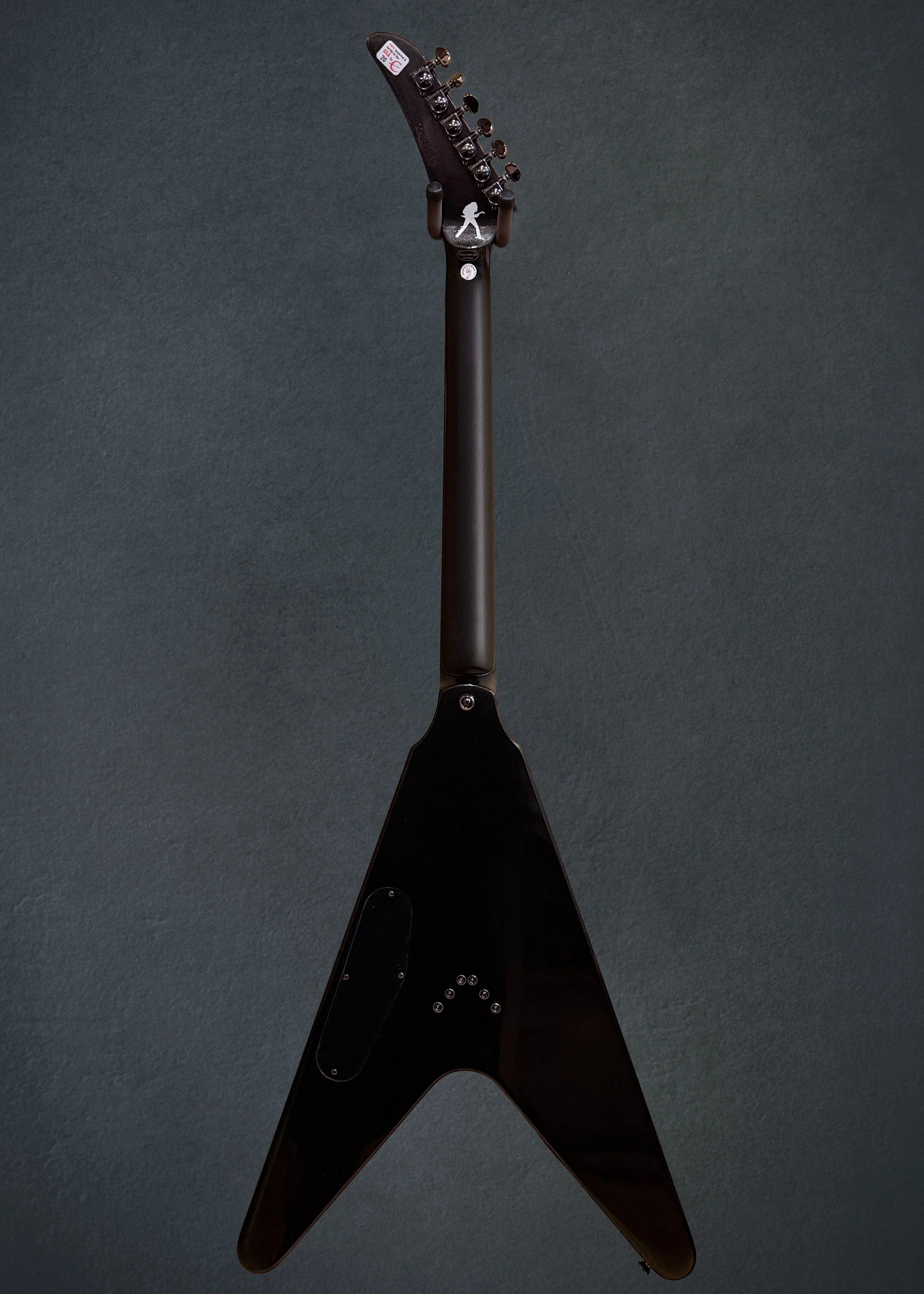 Dave Mustaine Flying V Custom - Black Metallic - Image 5