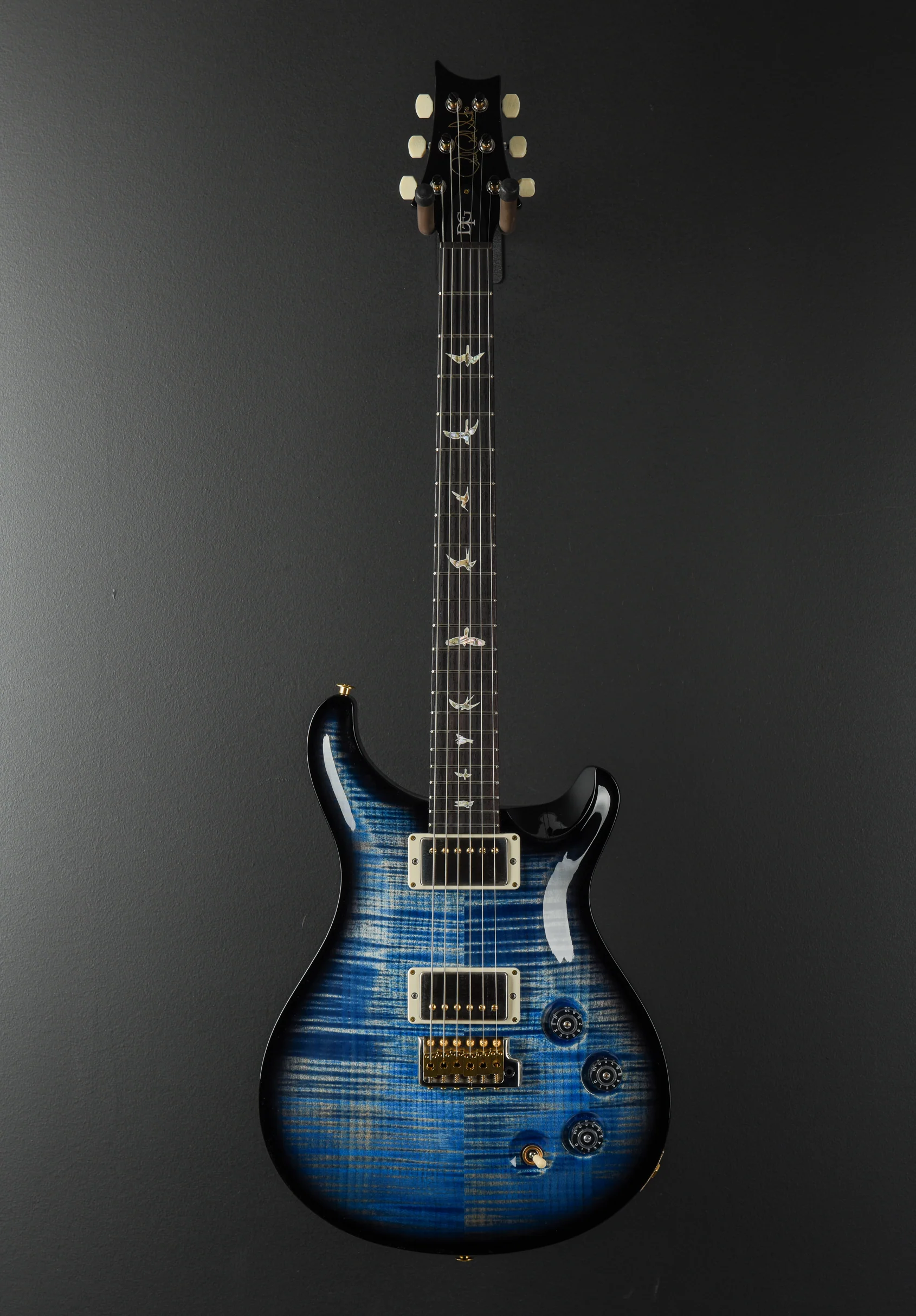 DGT (David Grissom Trem) 10 Top w/Birds - Blue Jean Wraparound Smoke Burst - Image 3