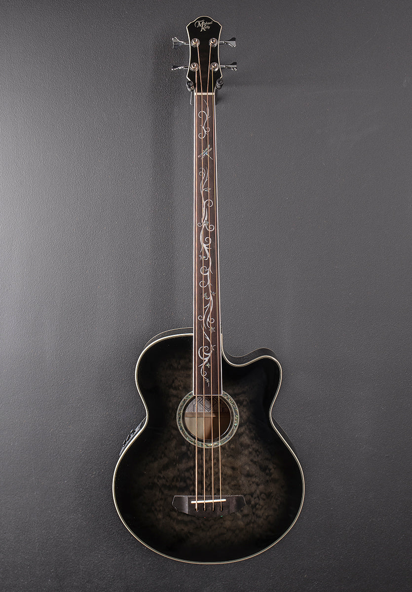 Dragonfly 4 Fretless Bass - Smoke Burst - Image 3