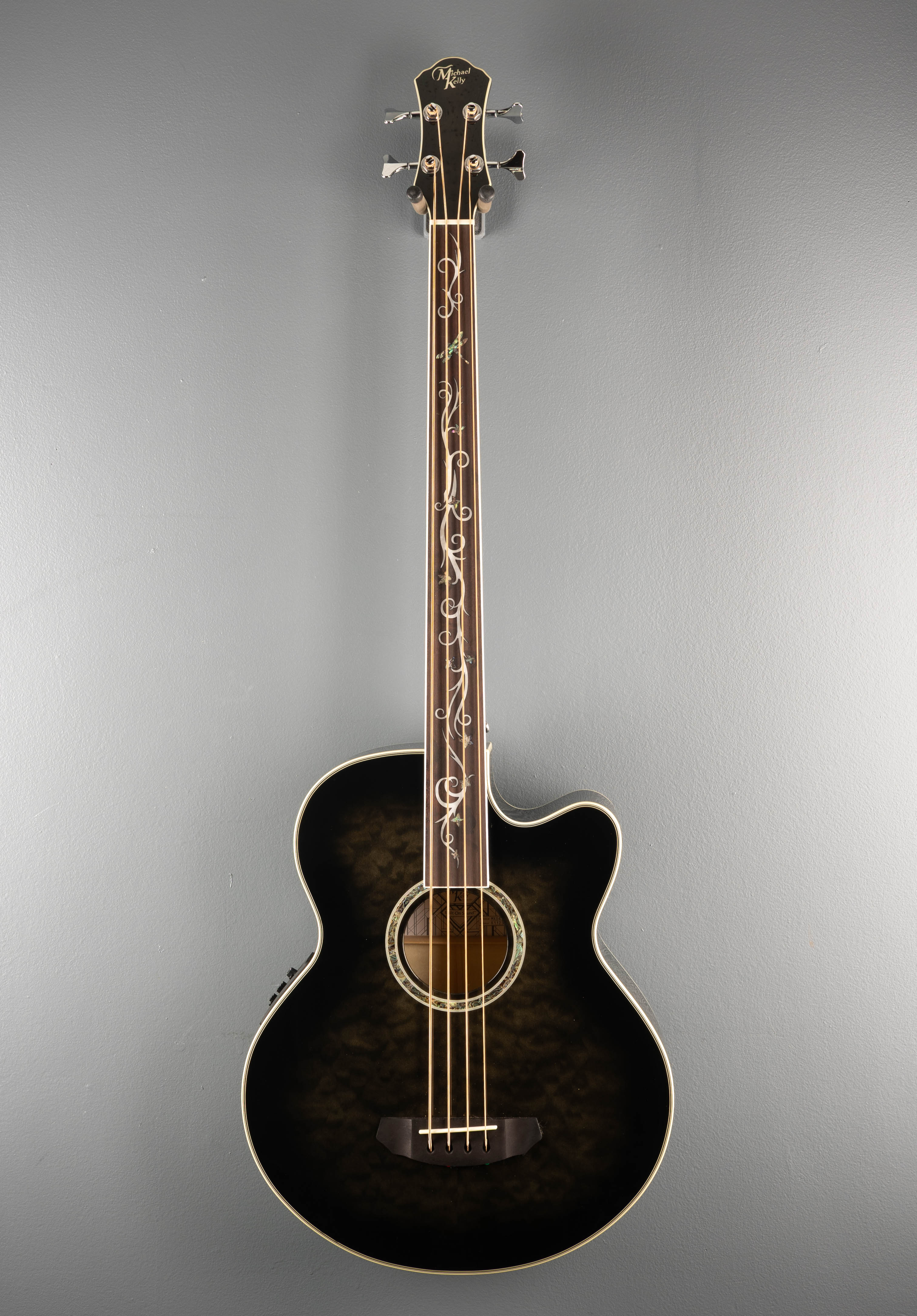 Dragonfly 4 Fretless Bass - Smoke Burst - Image 3