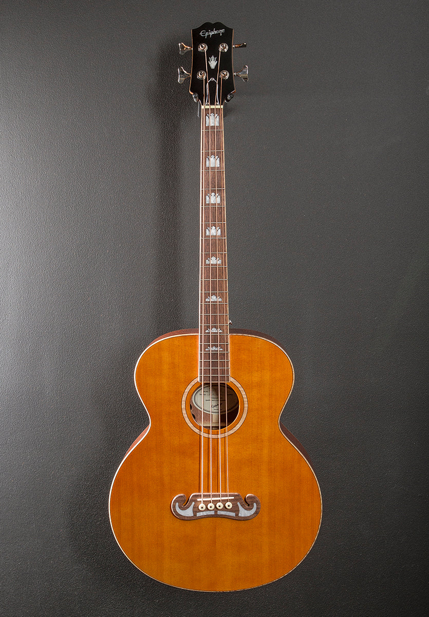 El Capitan J-200 Studio Bass - Aged Vintage Natural - Image 3
