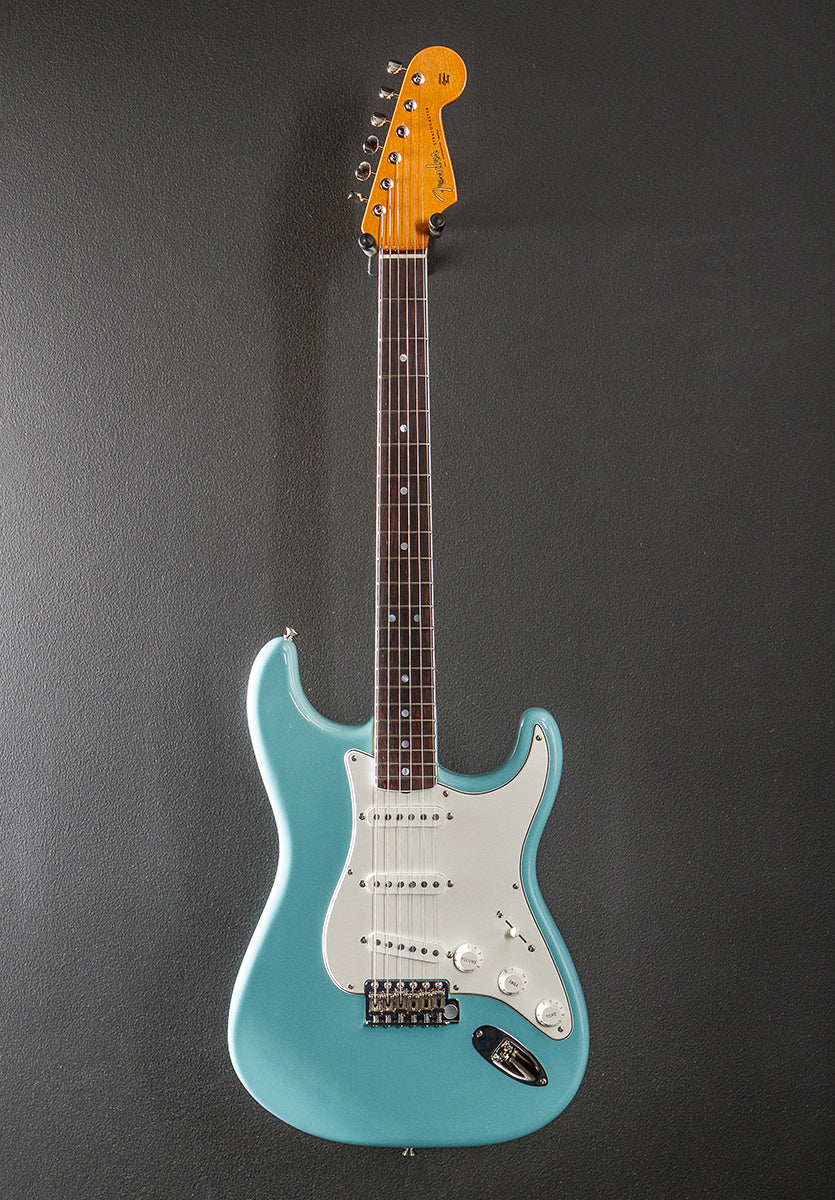 Eric Johnson Stratocaster Rosewood - Tropical Turquoise - Image 3