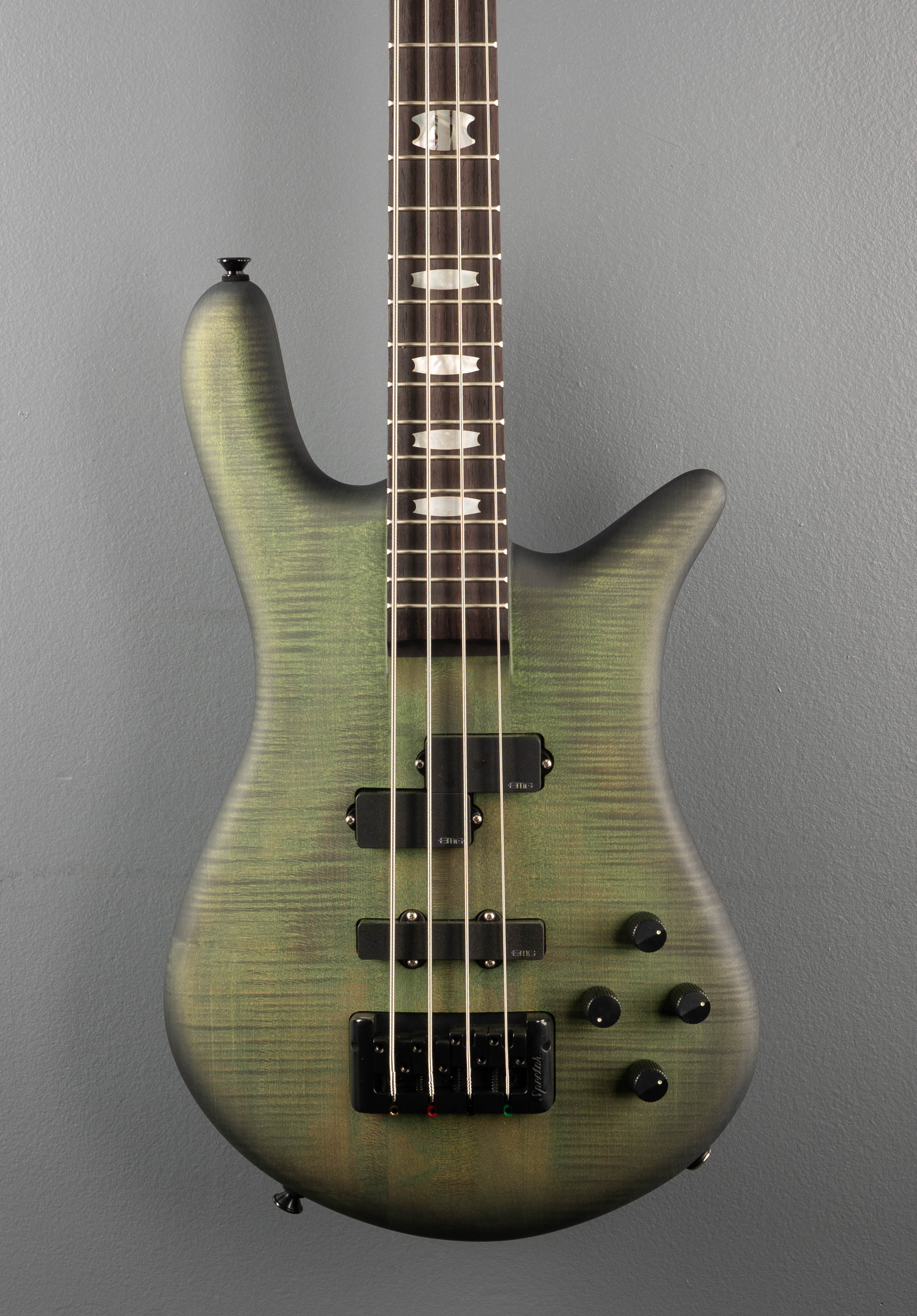 Euro LX Neck Thru 4 String - Haunted Moss - Image 2