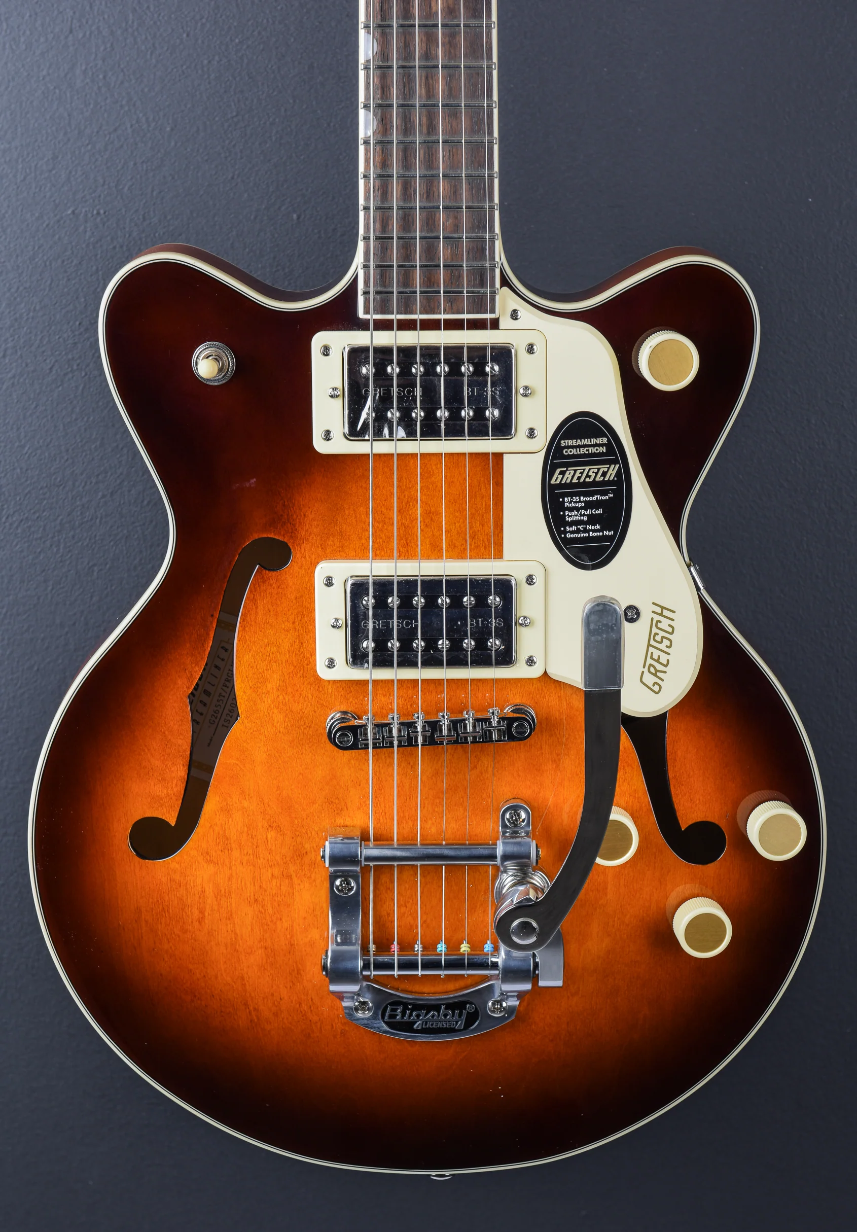 G2655T Streamliner Center Block Jr. Double-Cut with Bigsby - Image 2