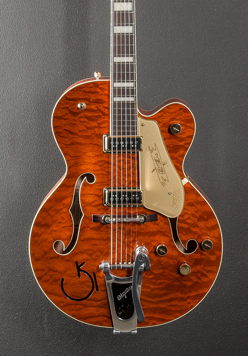 G6120TGQM-56 Limited Edition Quilt Classic Chet Atkins Hollow Body w/Bigsby - Image 2