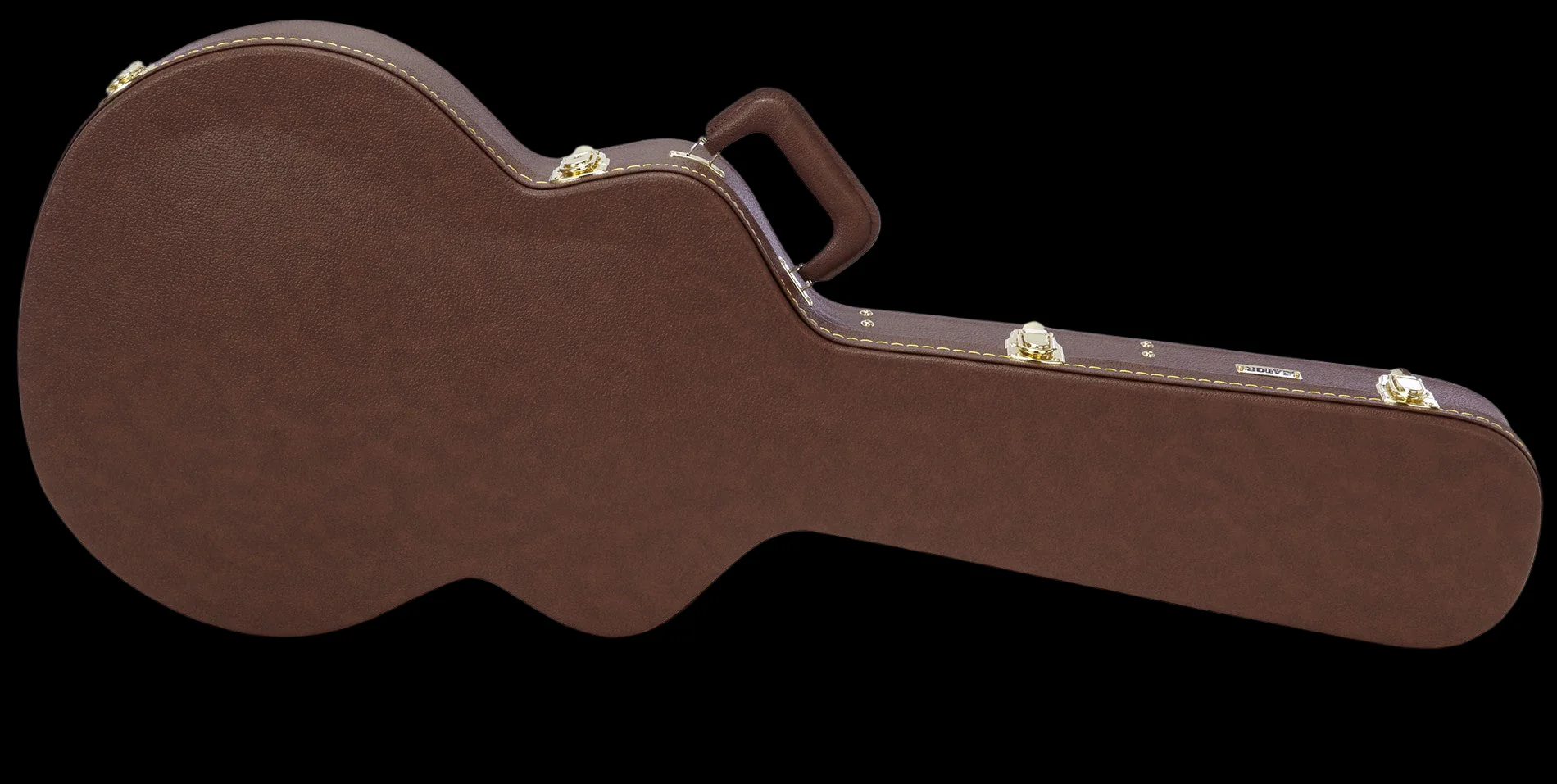 Deluxe Hard-Shell Wood Case for Semi-Hollow 335 Style Guitars - Image 6