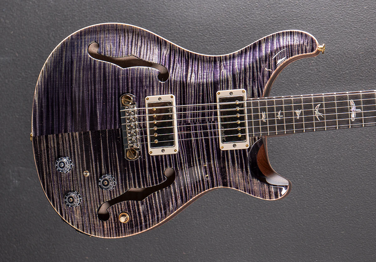 Hollowbody II Piezo 10 Top - Aurora Borealis