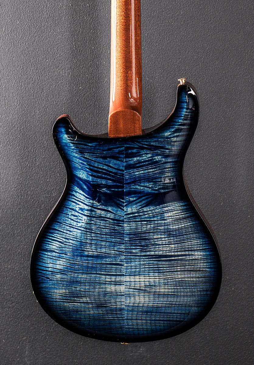 Hollowbody II Piezo 10 Top - River Blue Smokeburst - Image 4