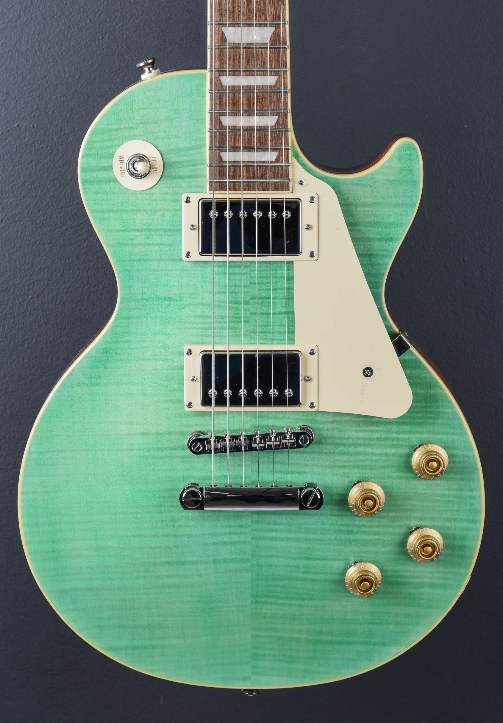 "Inspired by Gibson Collection" Les Paul Standard 50’s Figured - Seafoam Green - Image 2