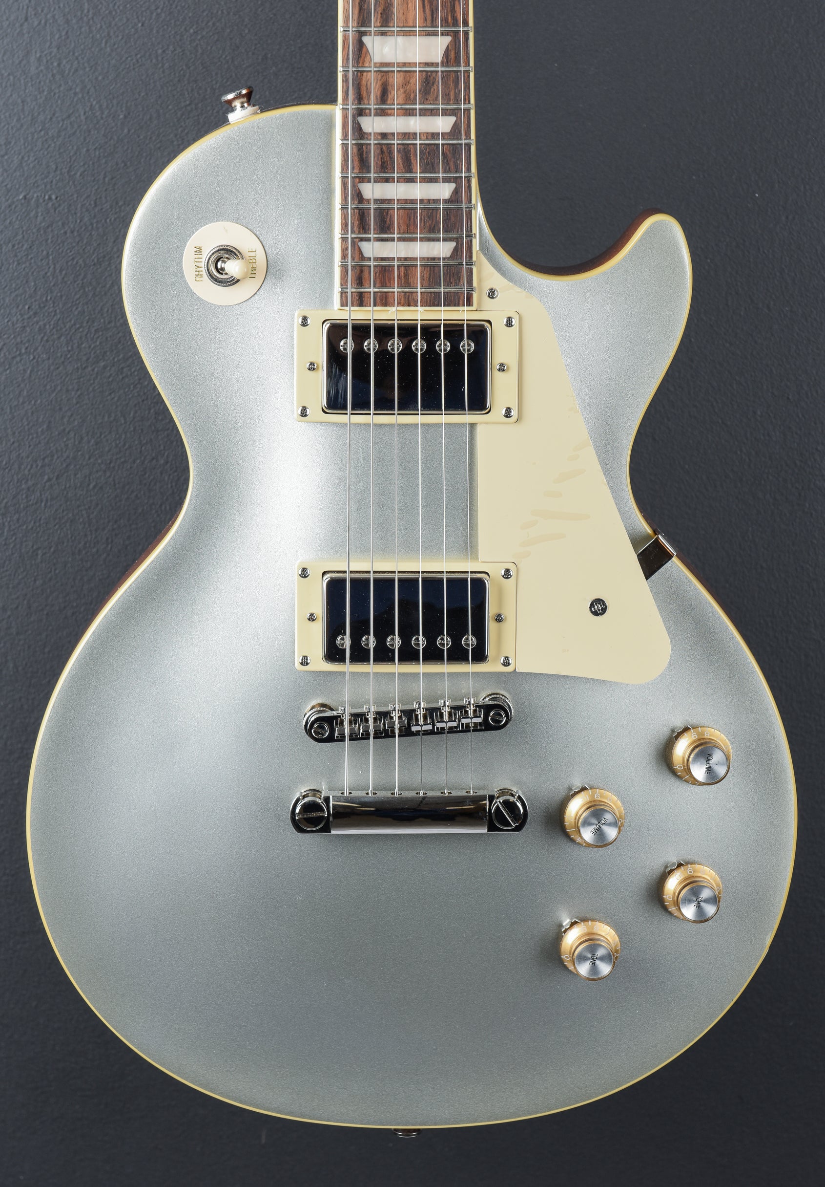"Inspired by Gibson Collection" Les Paul Standard 60’s - Silver Mist - Image 2