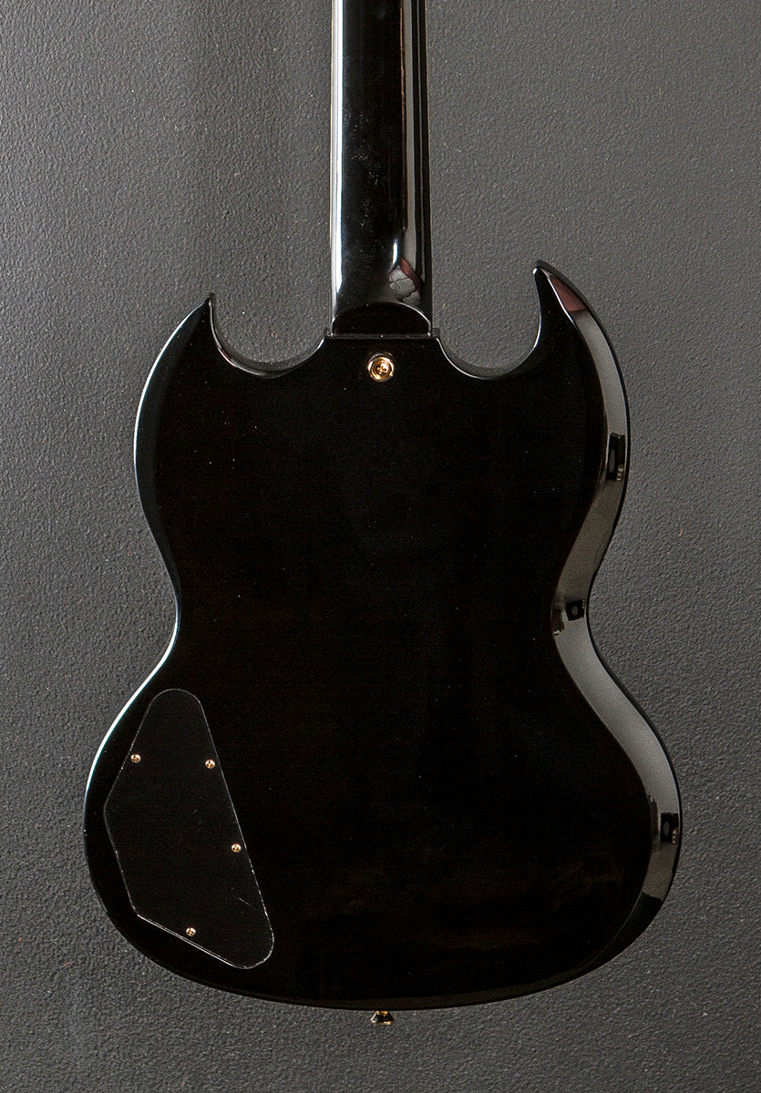 "Inspired by Gibson Collection" SG Custom - Ebony - Image 4