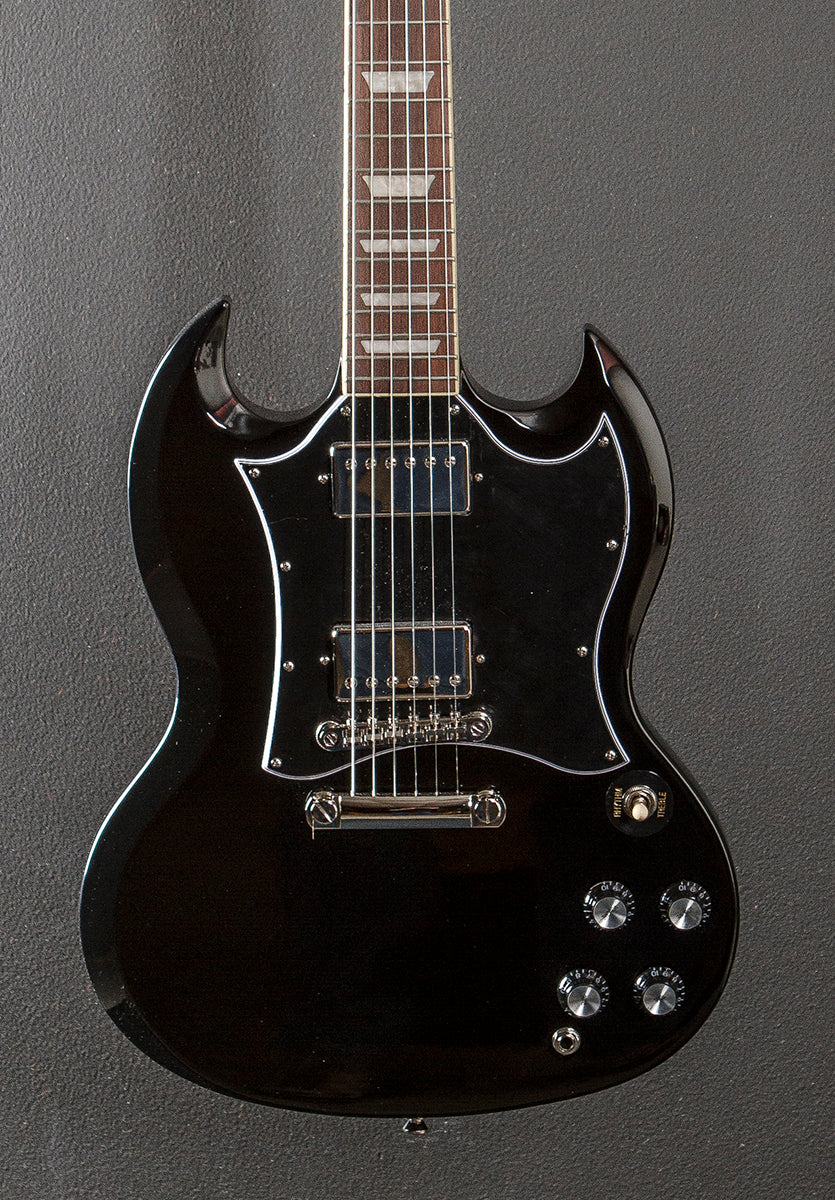 "Inspired by Gibson Collection" SG Standard - Ebony - Image 2