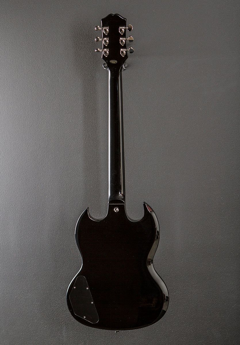 "Inspired by Gibson Collection" SG Standard - Ebony - Image 5