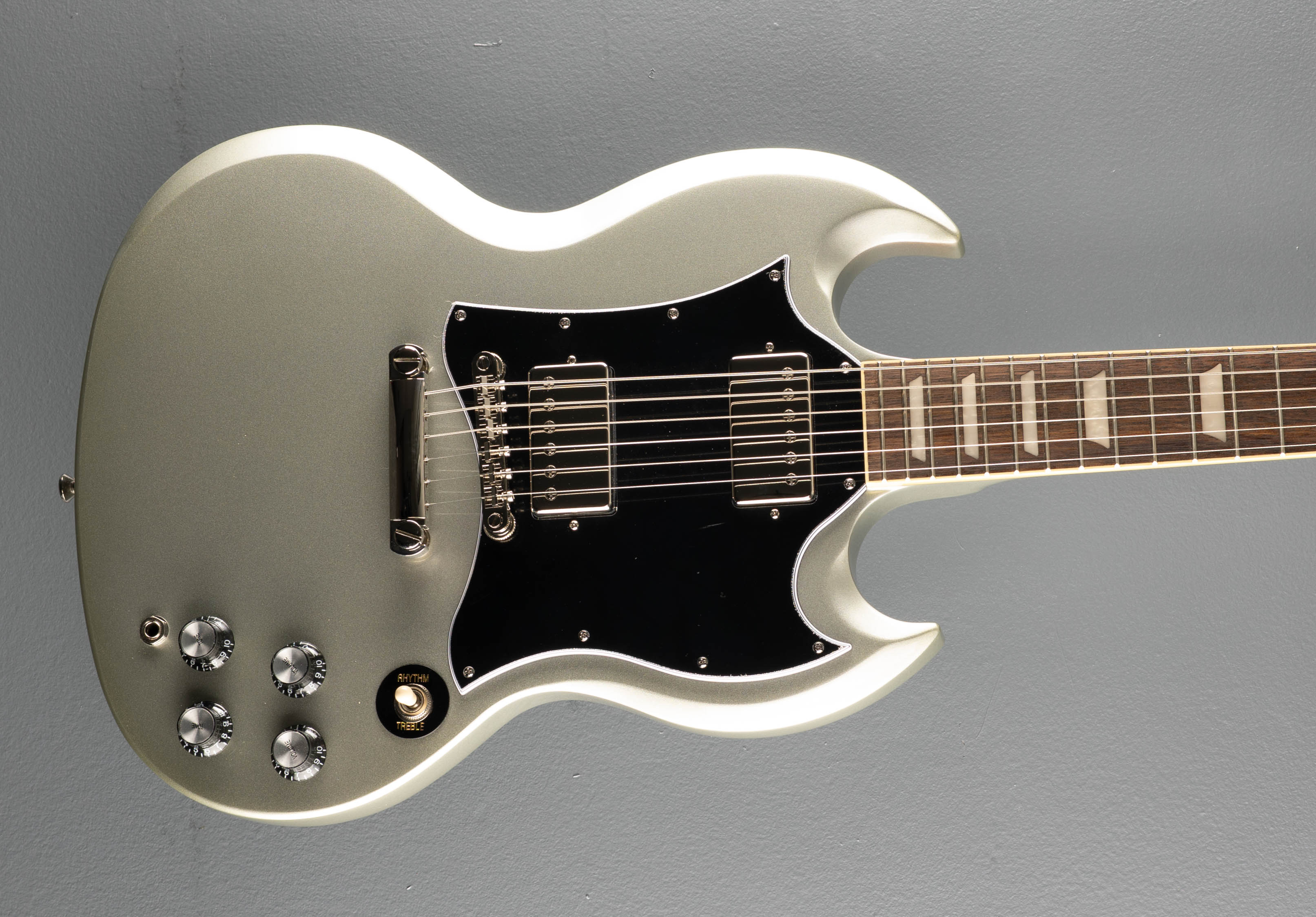"Inspired by Gibson Collection" SG Standard - Silver Mist
