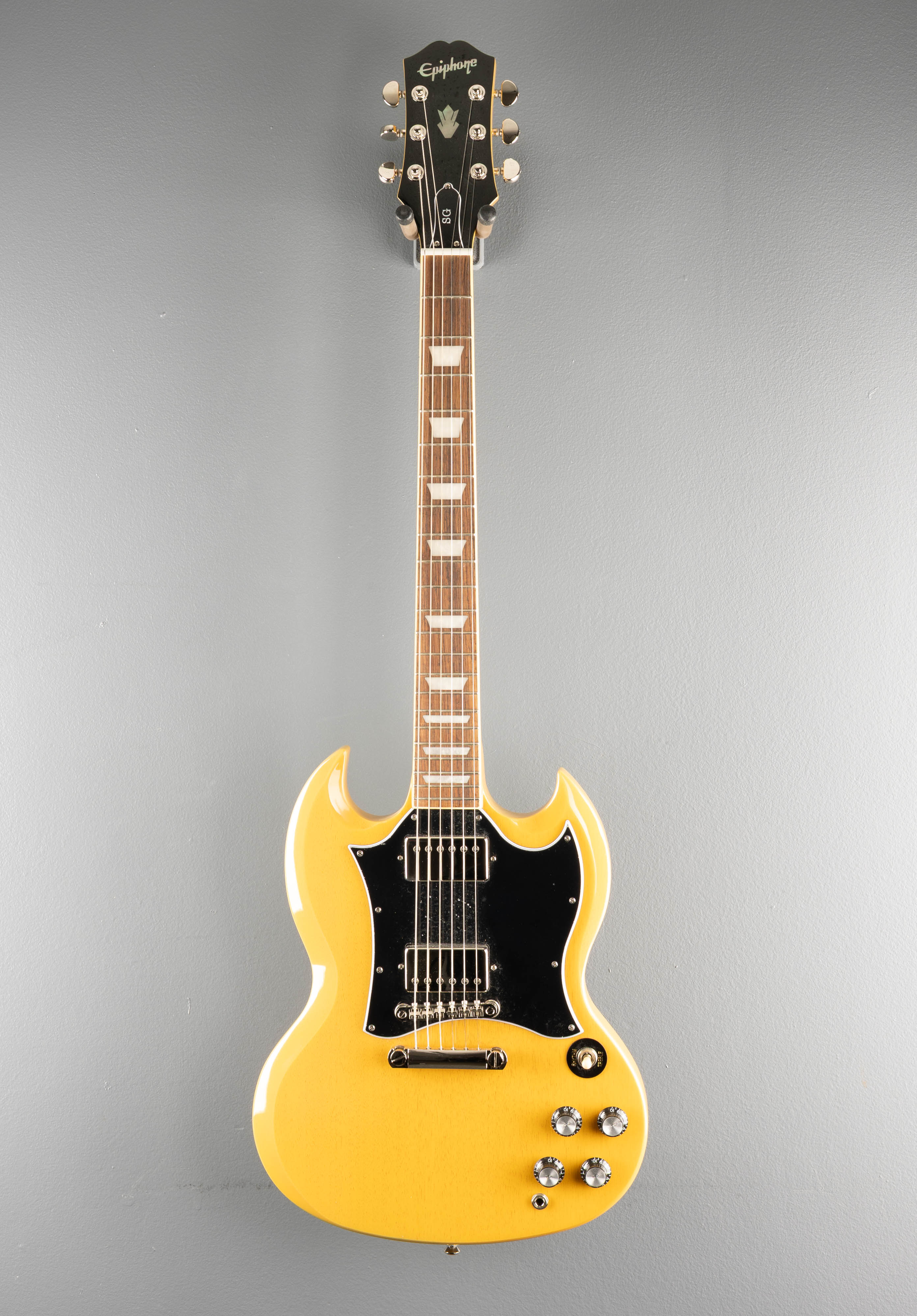 "Inspired by Gibson Collection" SG Standard - TV Yellow - Image 3