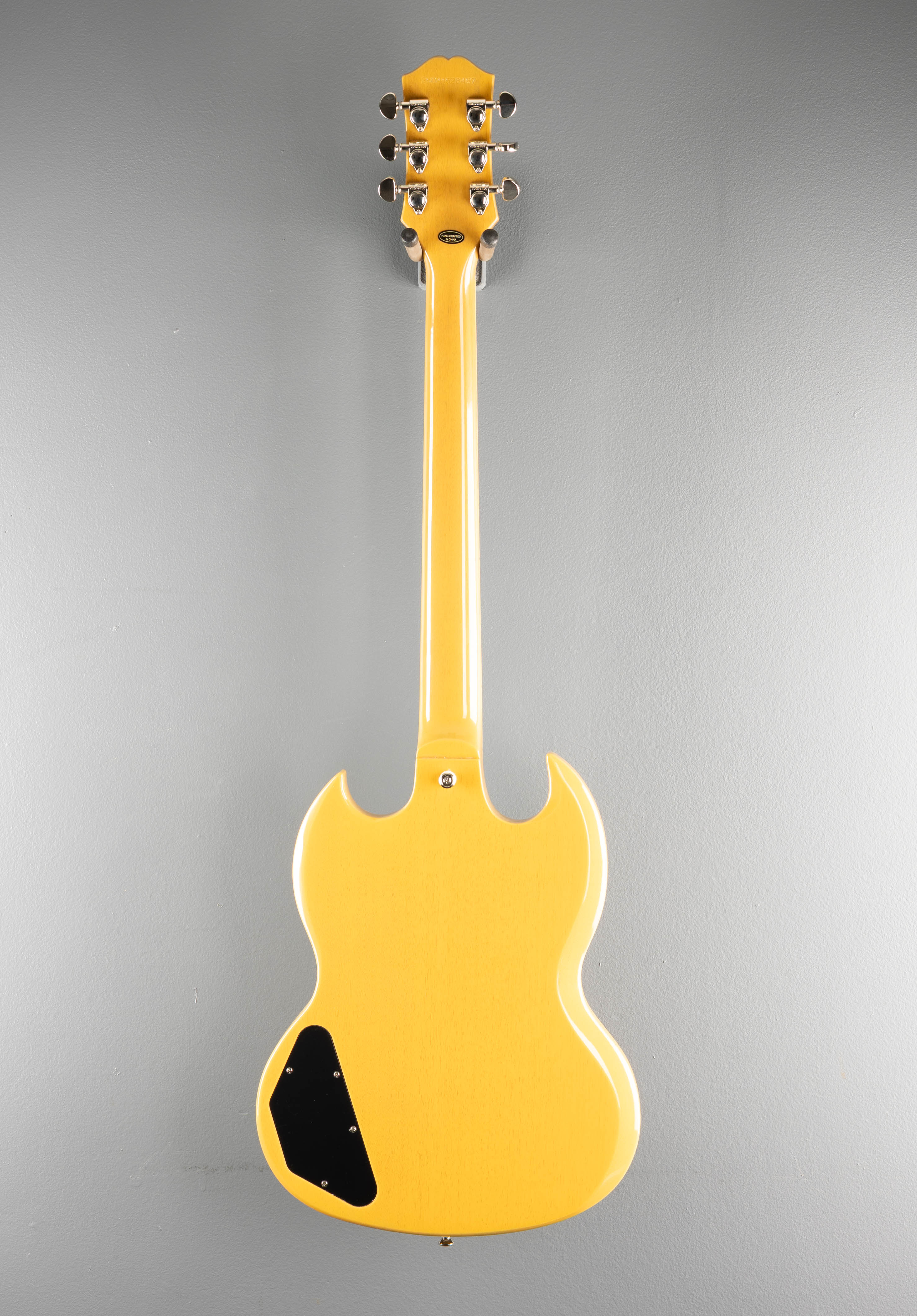 "Inspired by Gibson Collection" SG Standard - TV Yellow - Image 4