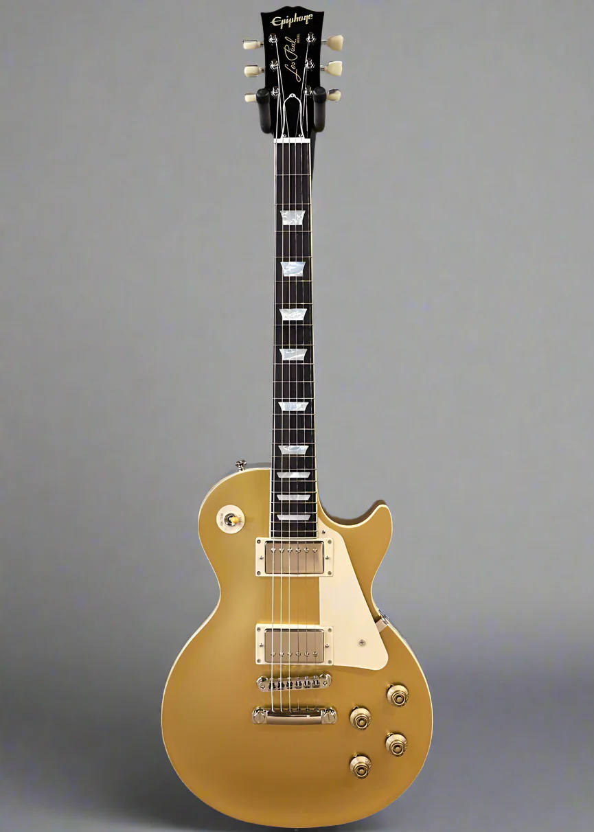 "Inspired by Gibson Custom" 1957 Les Paul Goldtop Reissue - Double Gold - Image 3