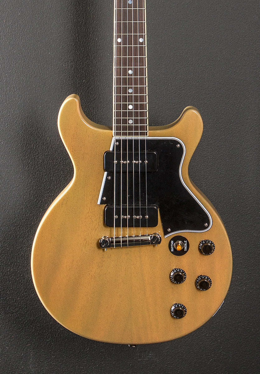 "Inspired by Gibson Custom" 1960 Les Paul Special Double Cut Reissue - TV Yellow - Image 2