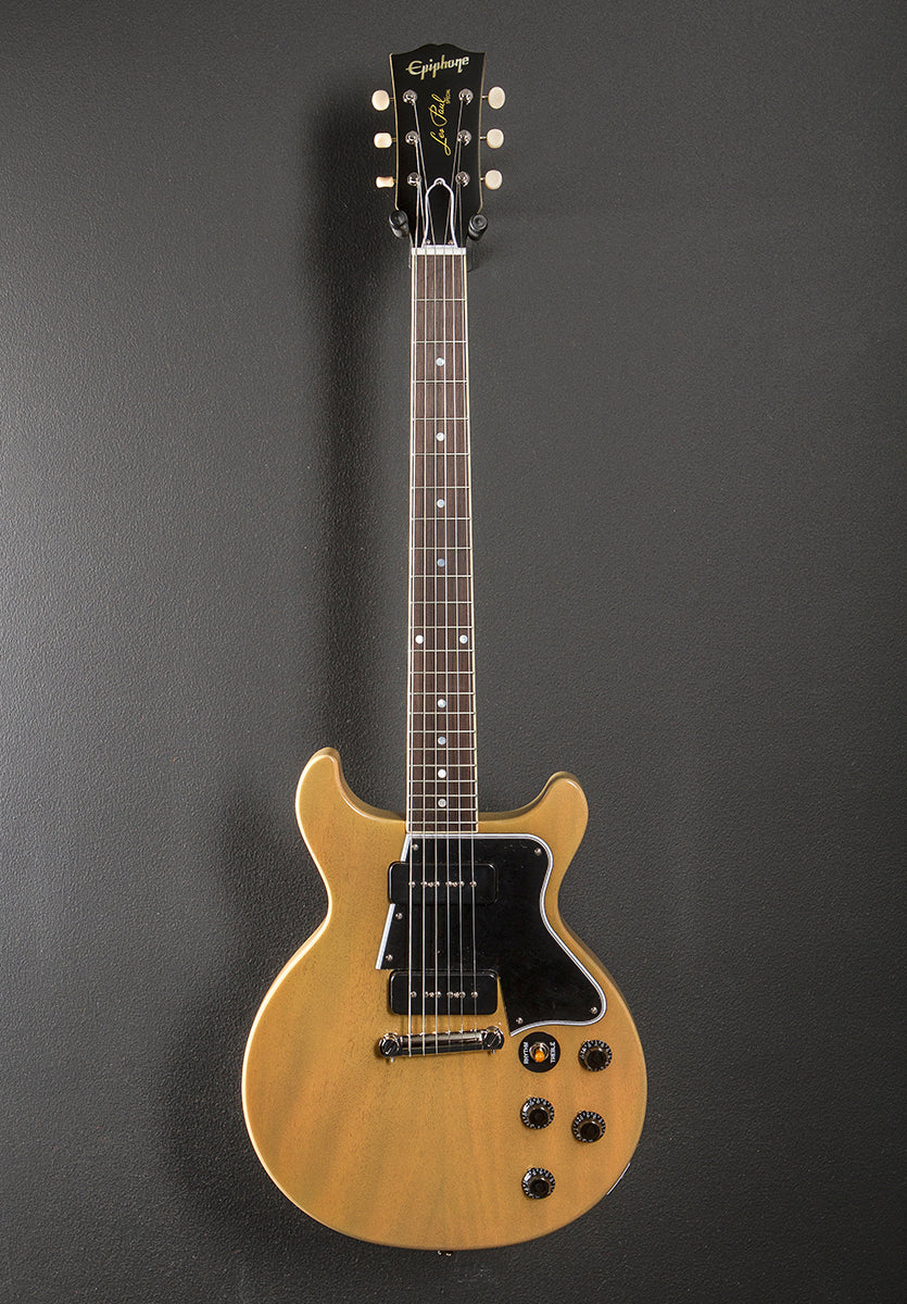 "Inspired by Gibson Custom" 1960 Les Paul Special Double Cut Reissue - TV Yellow - Image 3