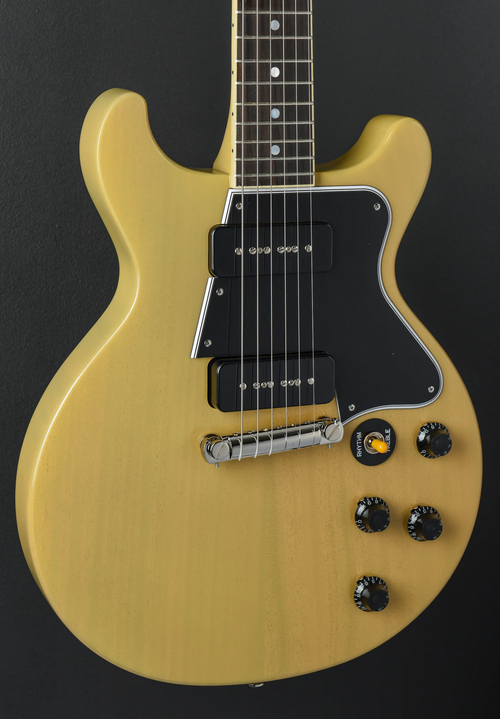"Inspired by Gibson Custom" 1960 Les Paul Special Double Cut Reissue - TV Yellow - Image 3