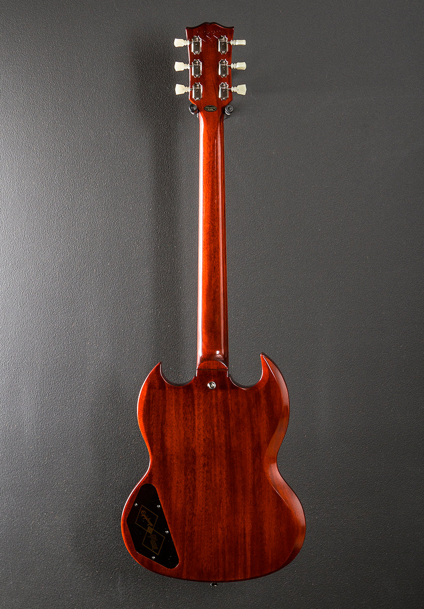 "Inspired by Gibson Custom" 1964 SG Standard Reissue w/Maestro Vibrola - Cherry Red - Image 5