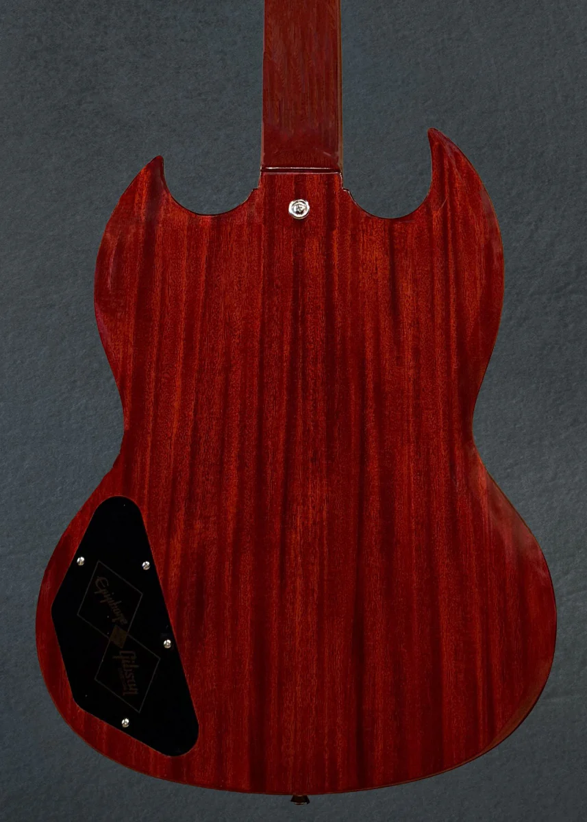 "Inspired by Gibson Custom" 1964 SG Standard Reissue w/Maestro Vibrola - Cherry Red - Image 4