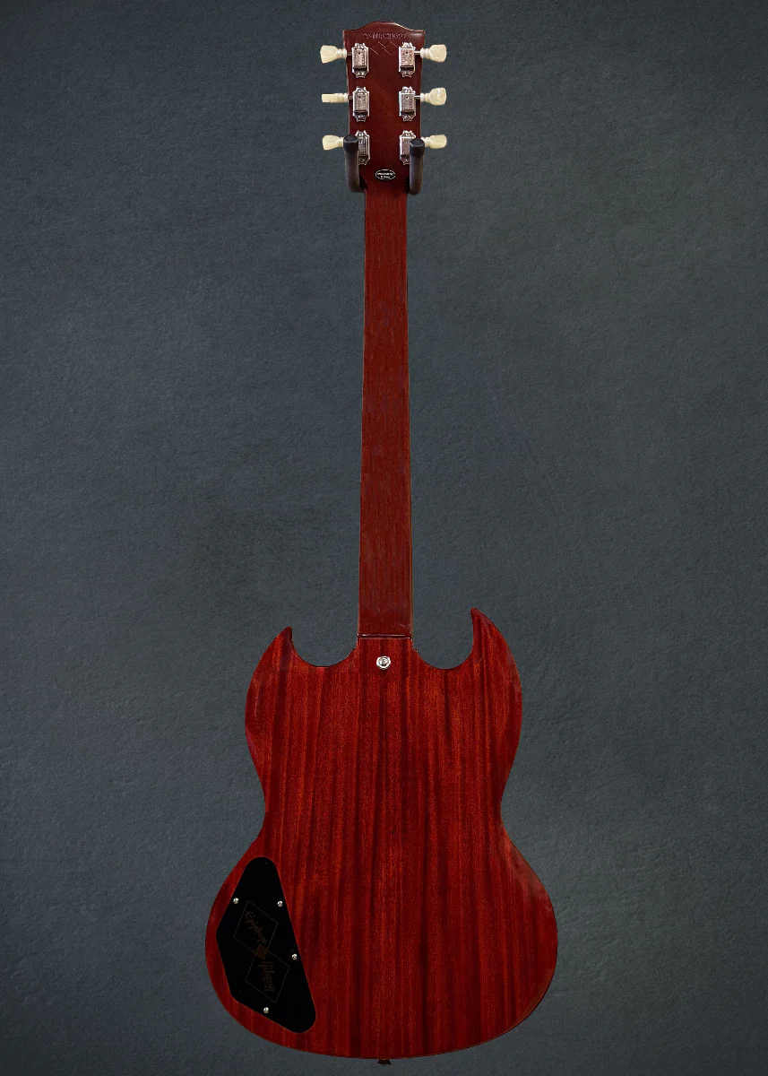 "Inspired by Gibson Custom" 1964 SG Standard Reissue w/Maestro Vibrola - Cherry Red - Image 5