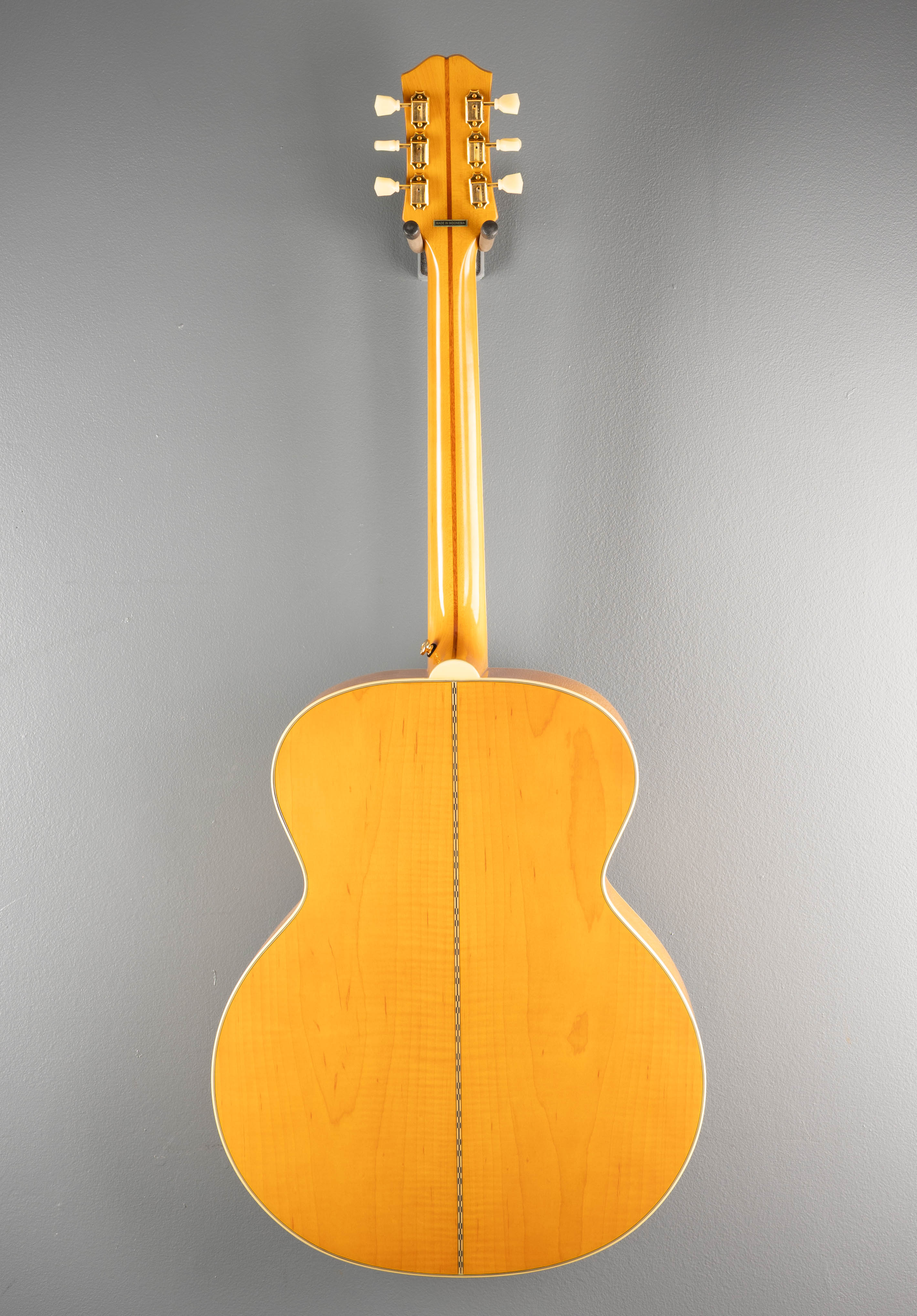 "Inspired by Gibson" J-200 - Aged Gloss Antique Natural - Image 5