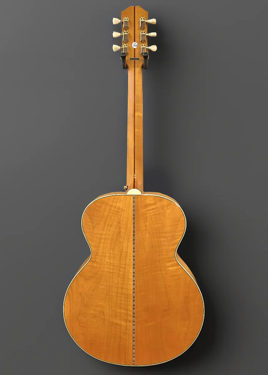 "Inspired by Gibson" J-200 - Aged Gloss Antique Natural - Image 5