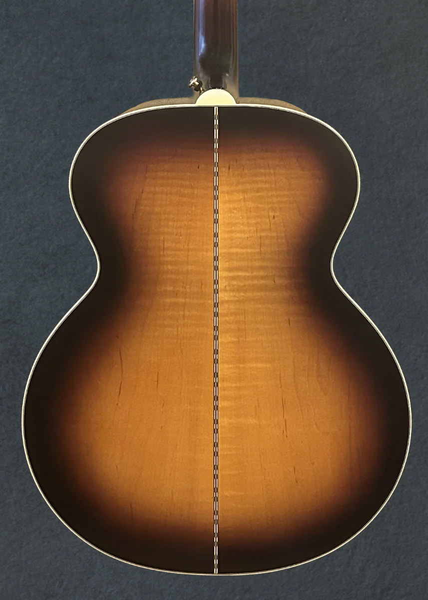 "Inspired by Gibson" J-200 - Aged Gloss Vintage Sunburst - Image 4