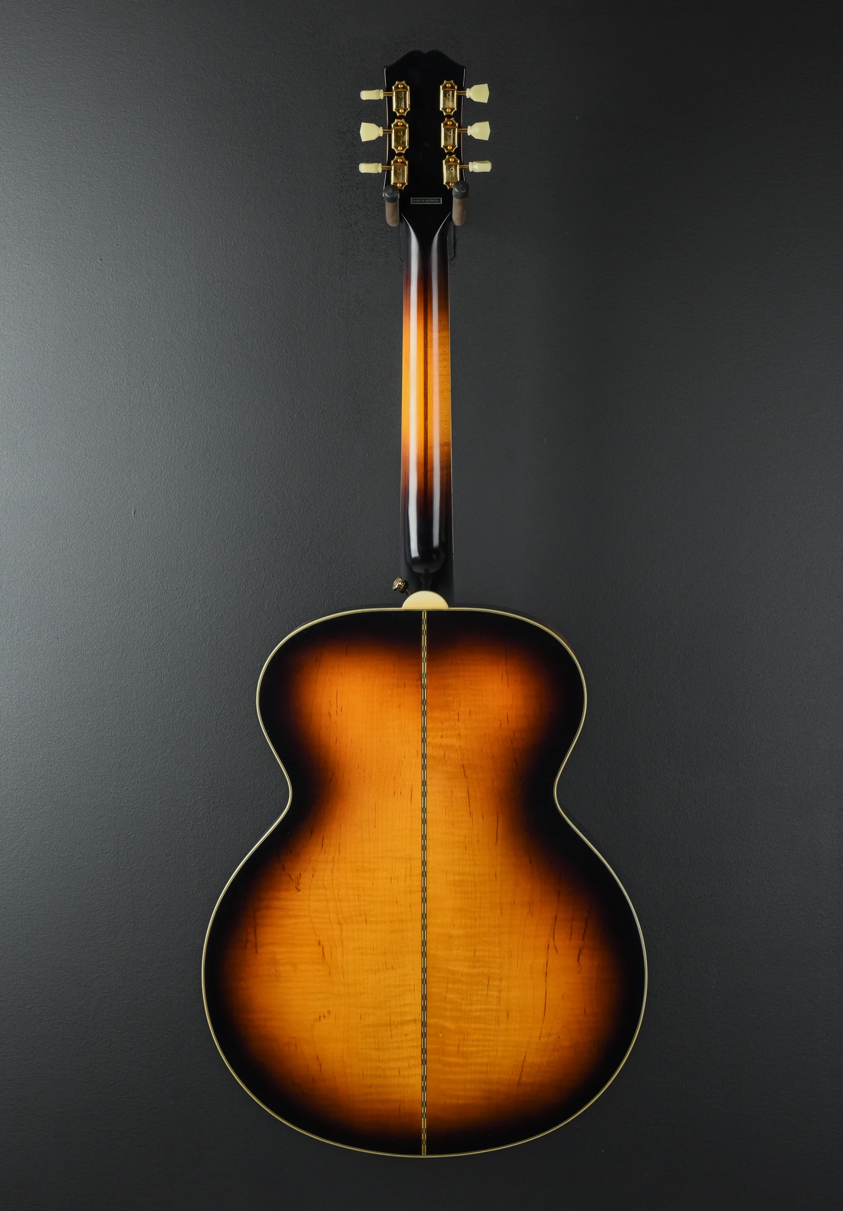 "Inspired by Gibson" J-200 - Aged Gloss Vintage Sunburst - Image 5