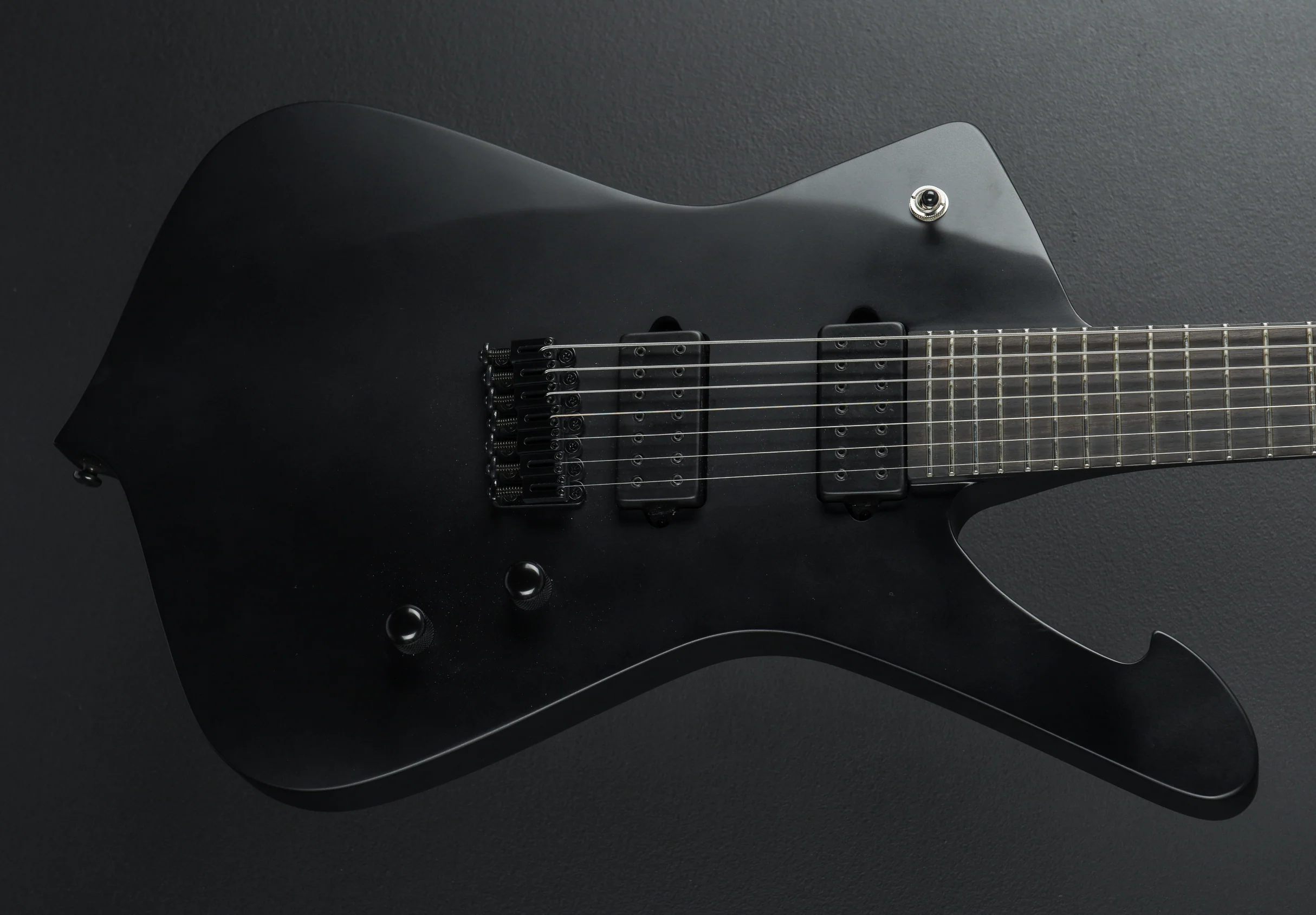 Iron Label Iceman 7 String - Black Flat