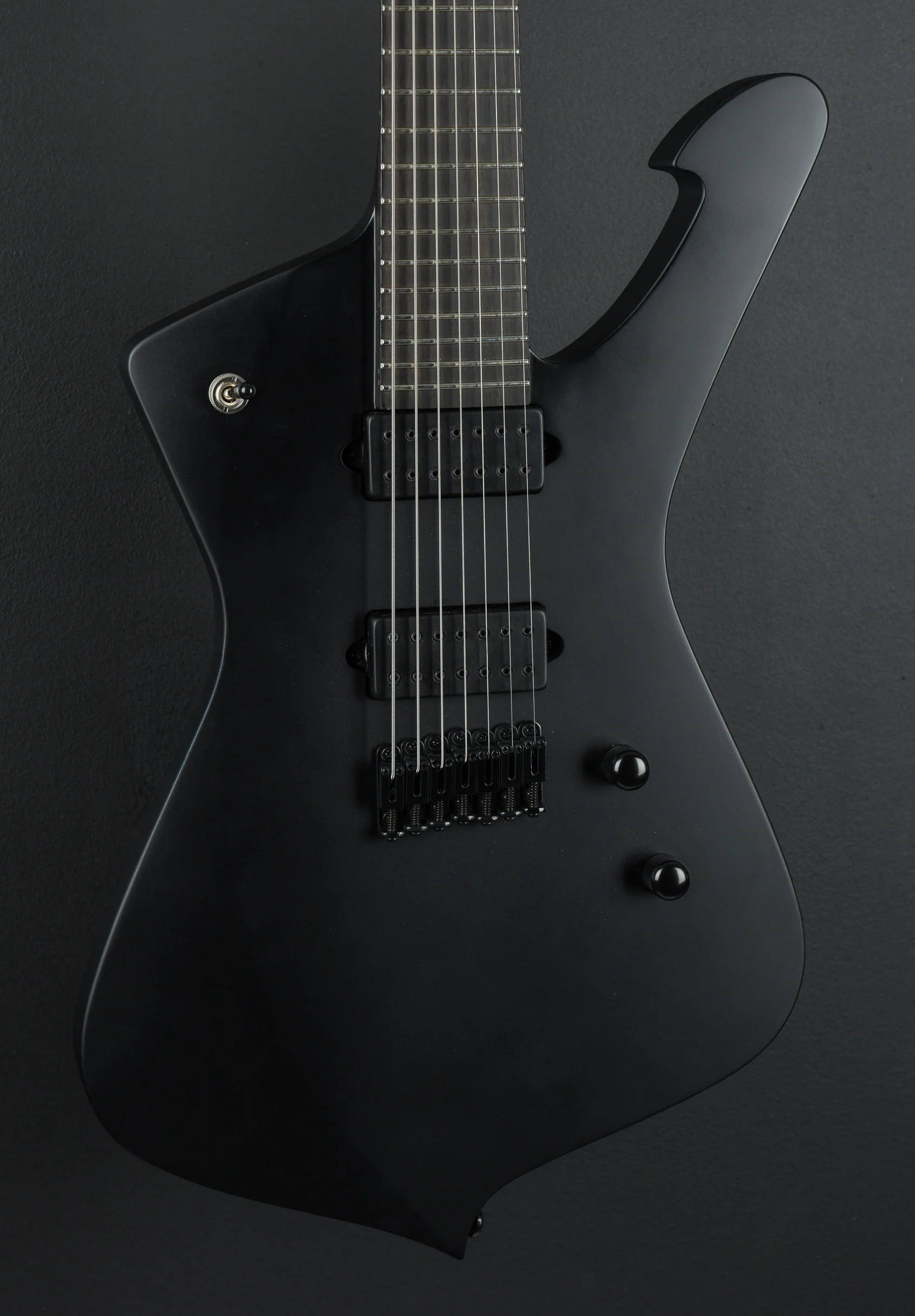 Iron Label Iceman 7 String - Black Flat - Image 3