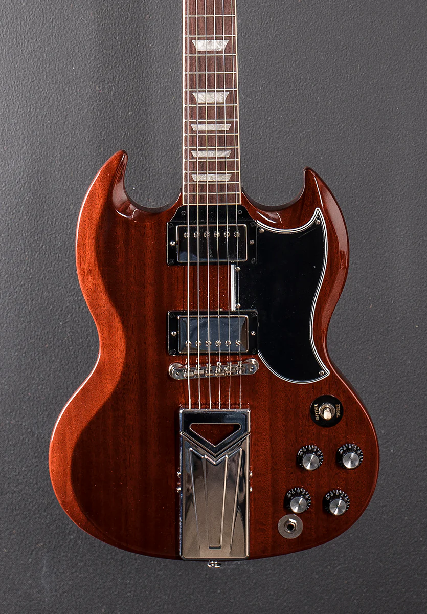 Jake Kiszka SG Standard - Faded Vintage Cherry - Image 2