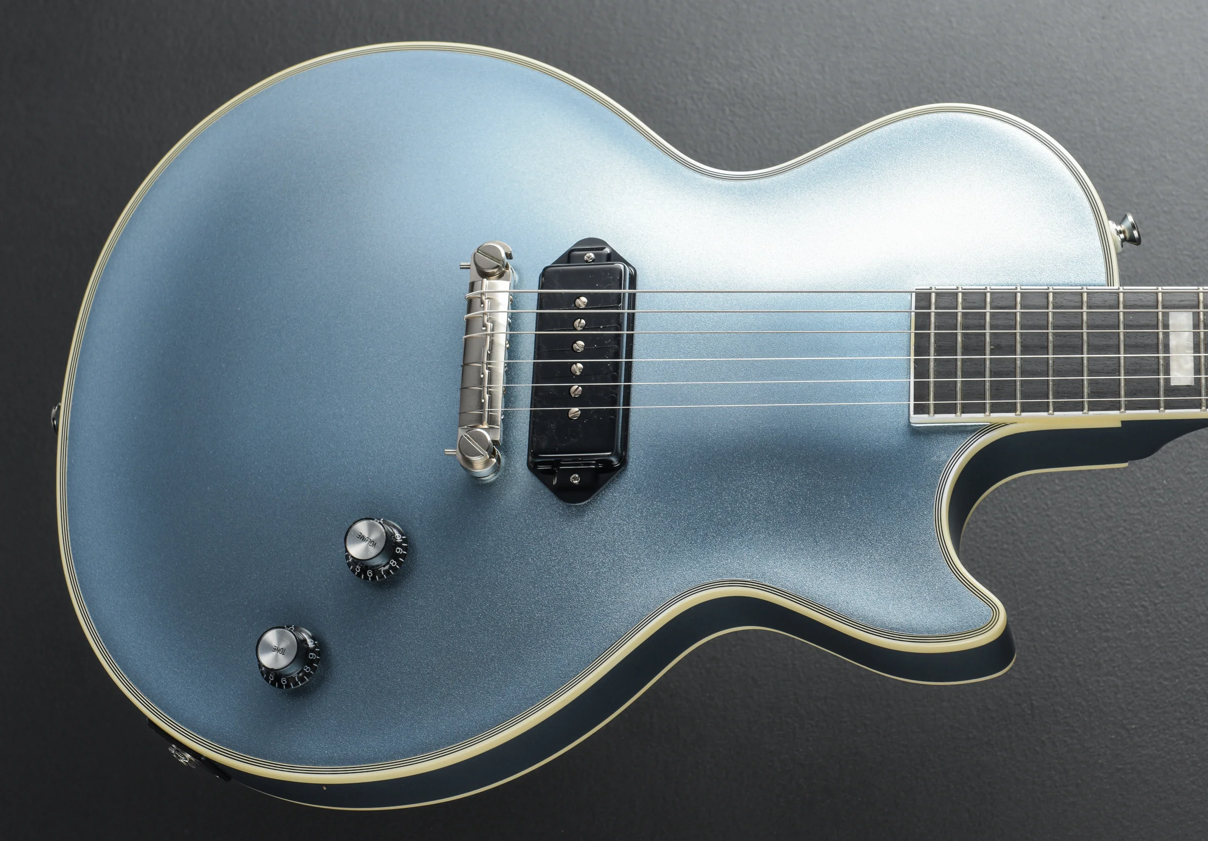 Jared James Nichols "Blues Power" Les Paul Custom - Aged Pelham Blue