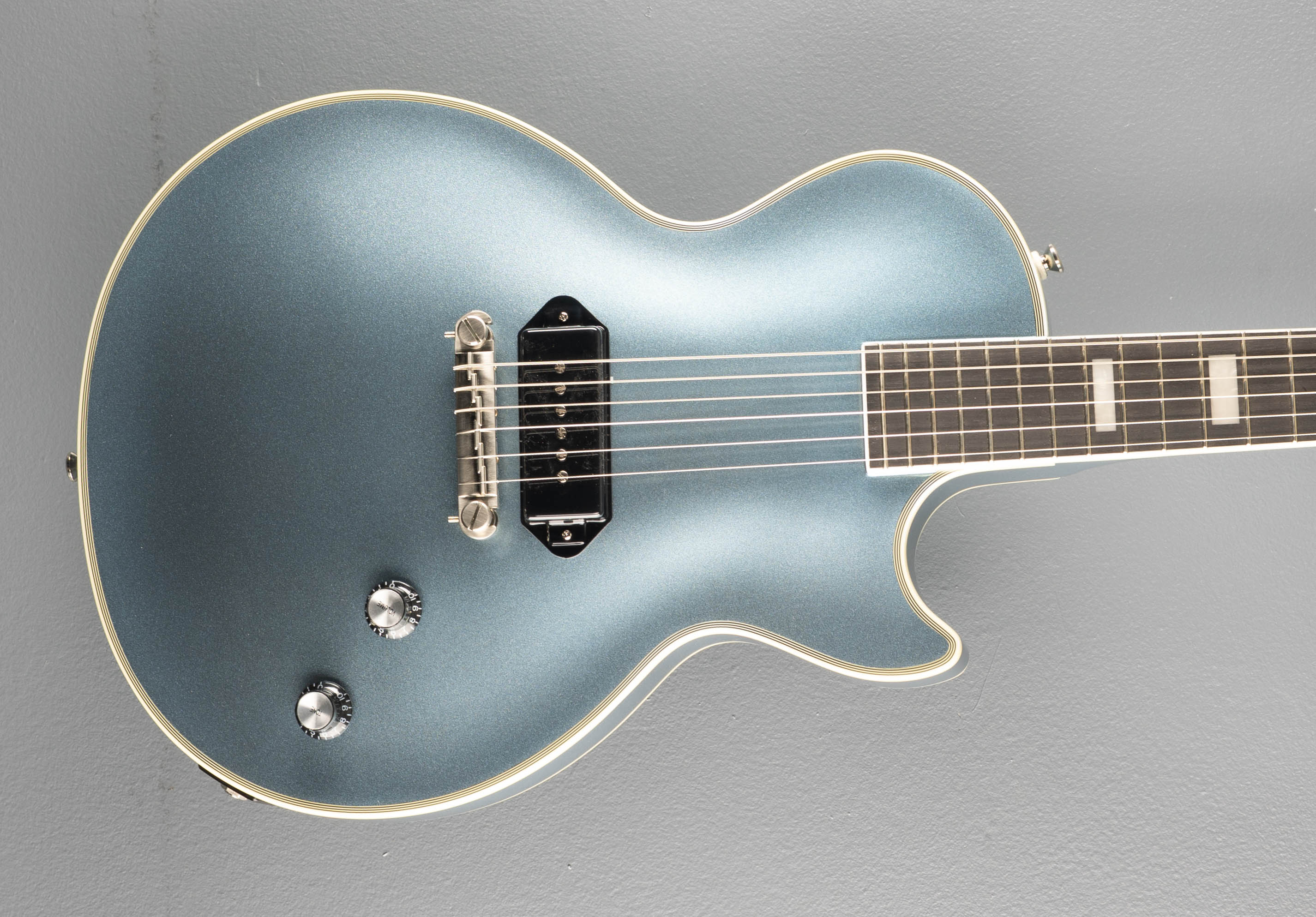 Jared James Nichols "Blues Power" Les Paul Custom - Aged Pelham Blue